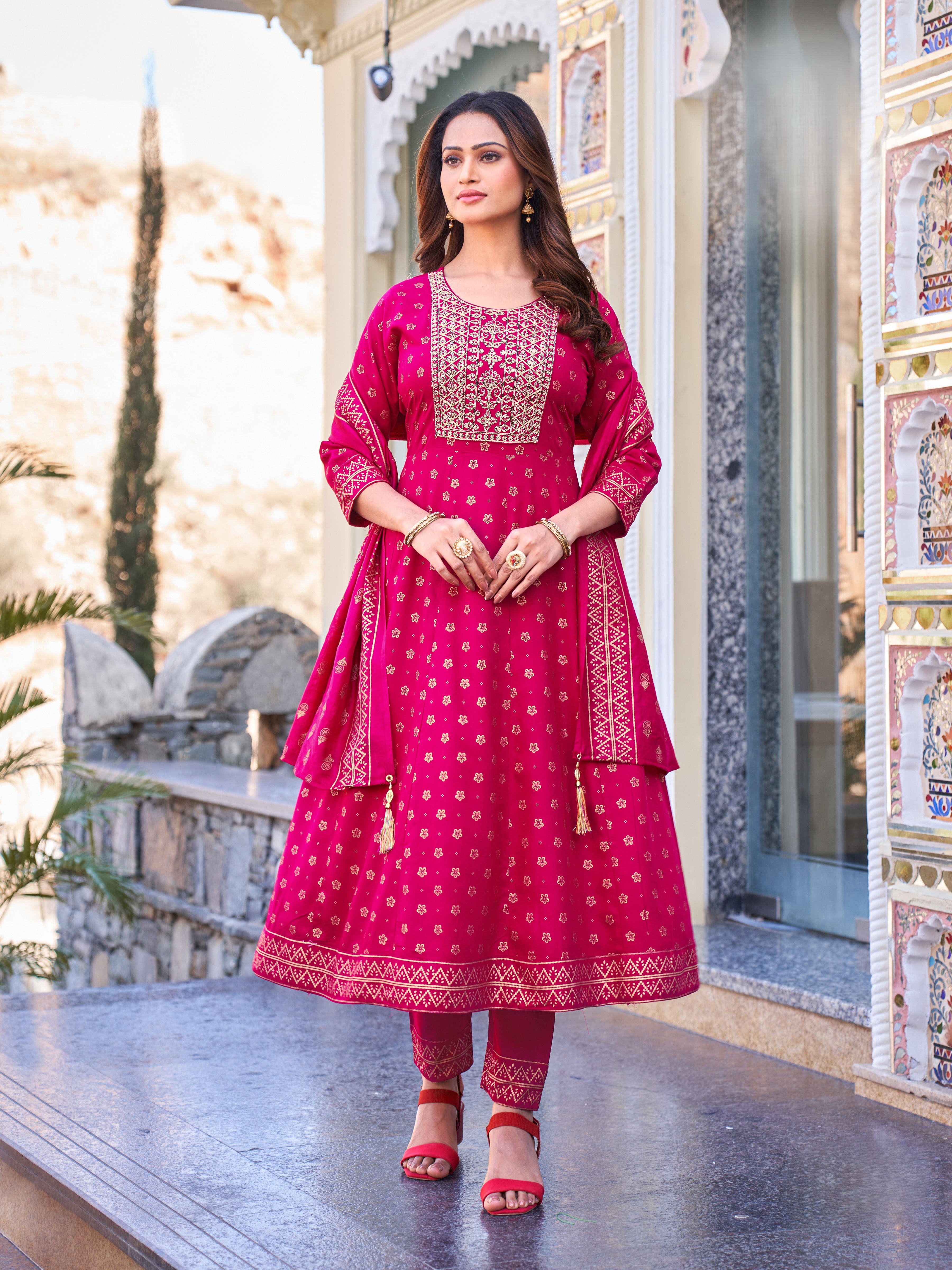 Keshni Flair Kamiz & Pant