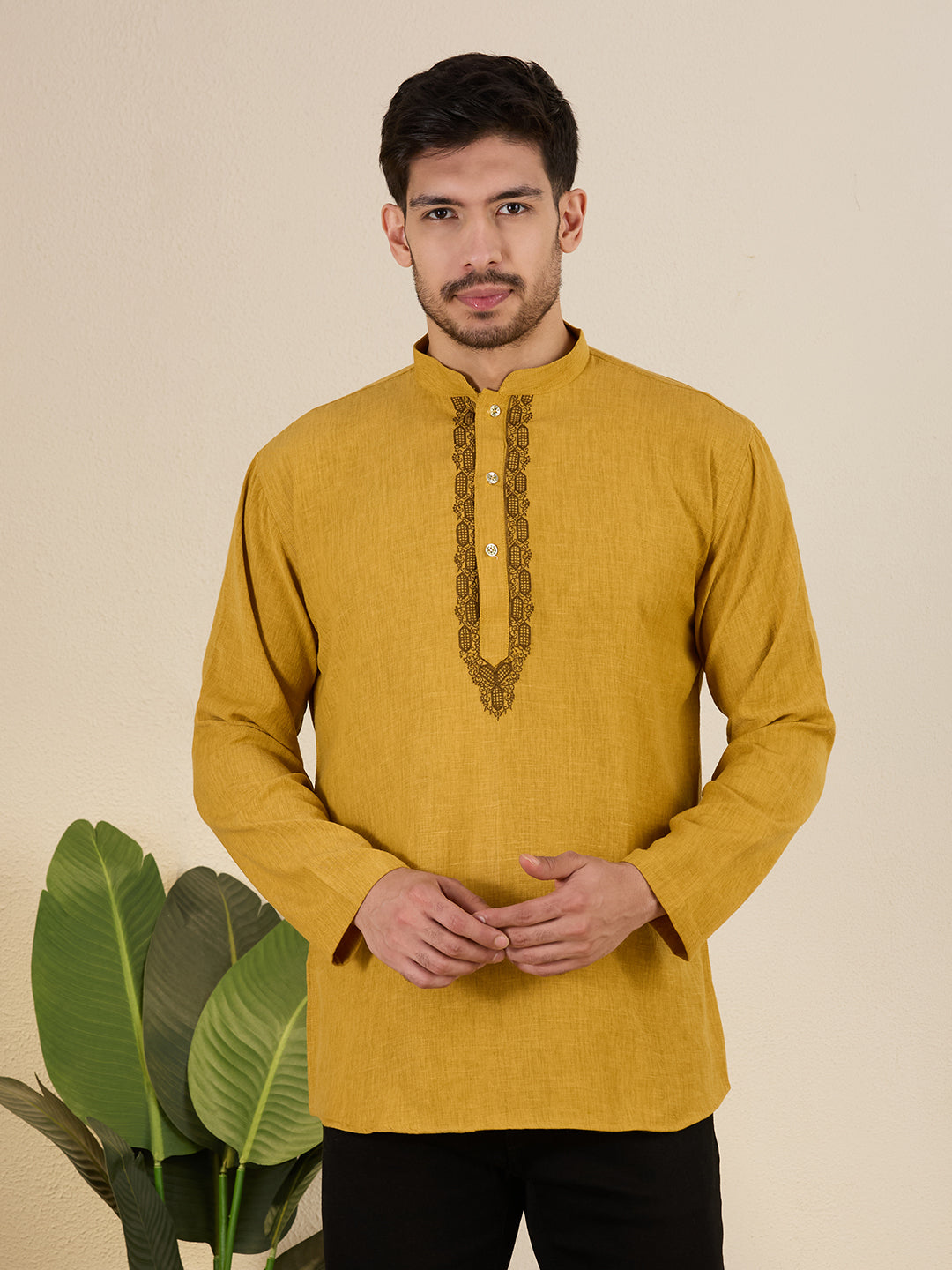Mens Embroidered Kurta