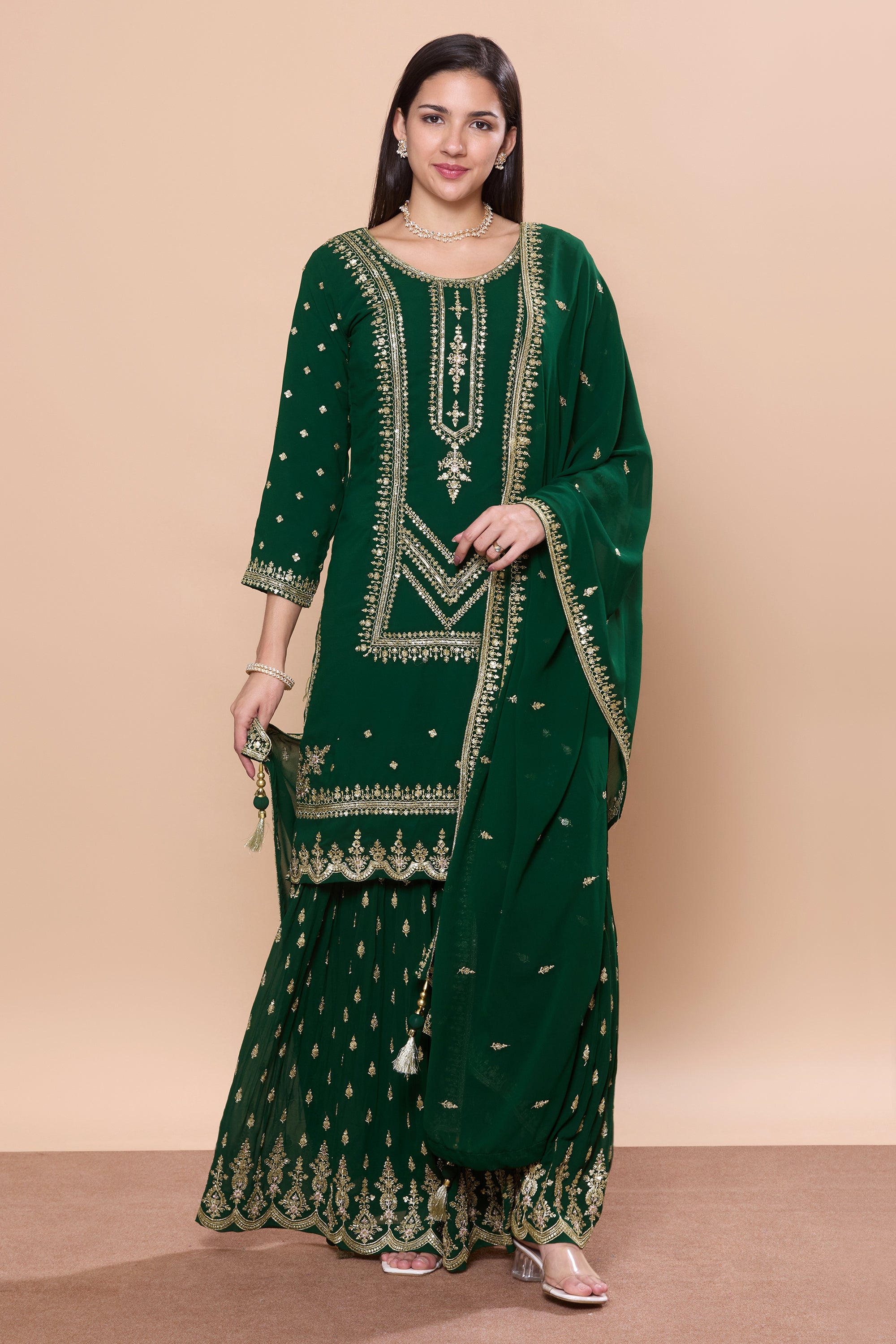 Hasina Palazzo Suit