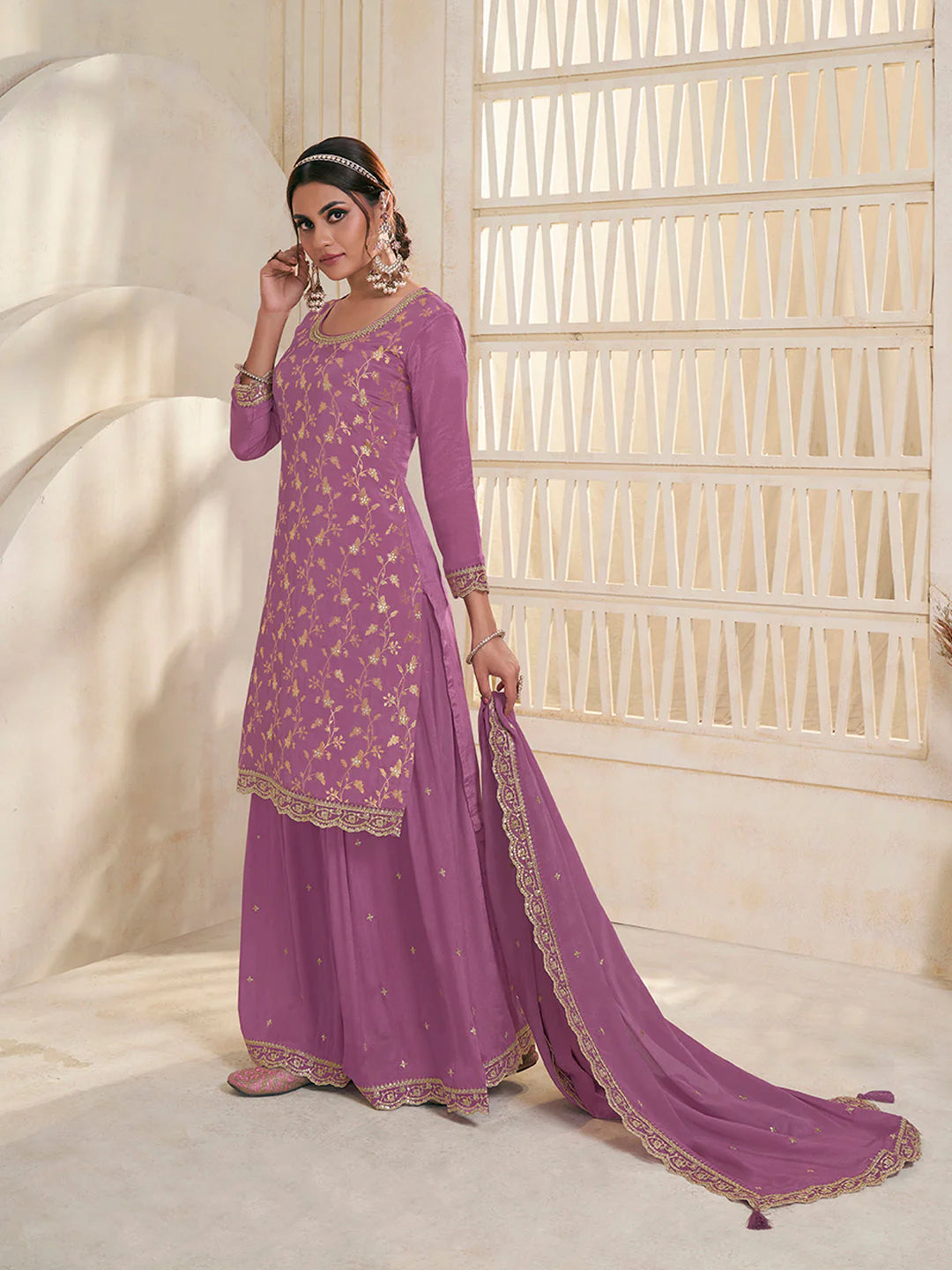 Somya Palazzo Suit