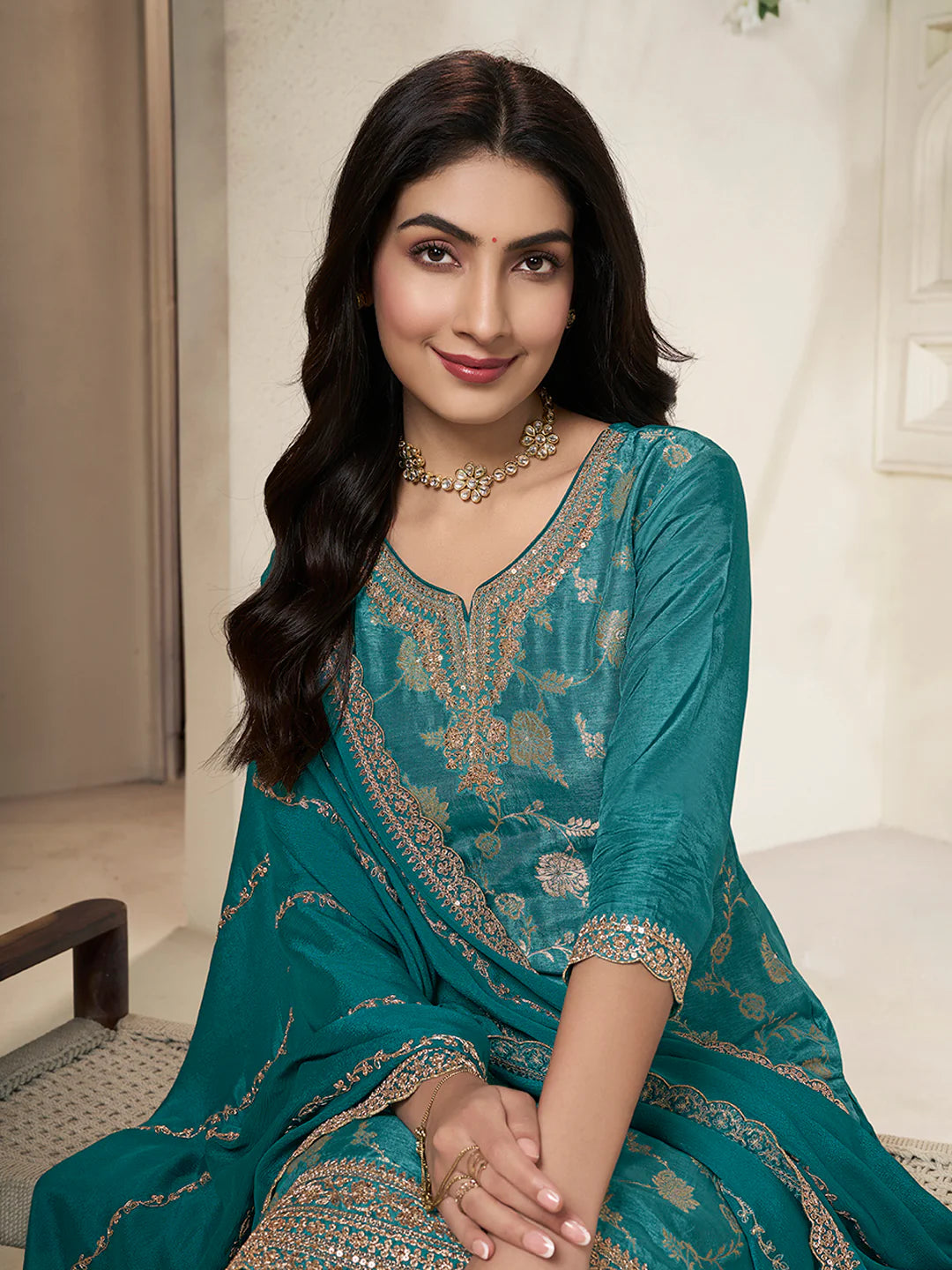 Pahel Palazzo Suit