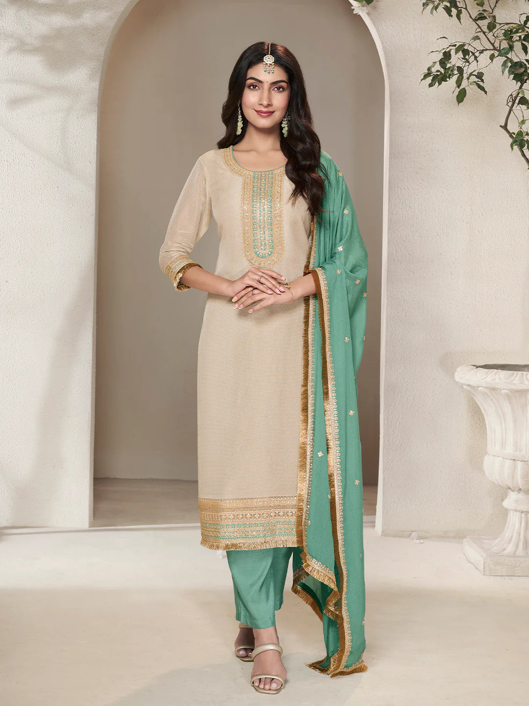 Falguni Straight Kamiz & Pant