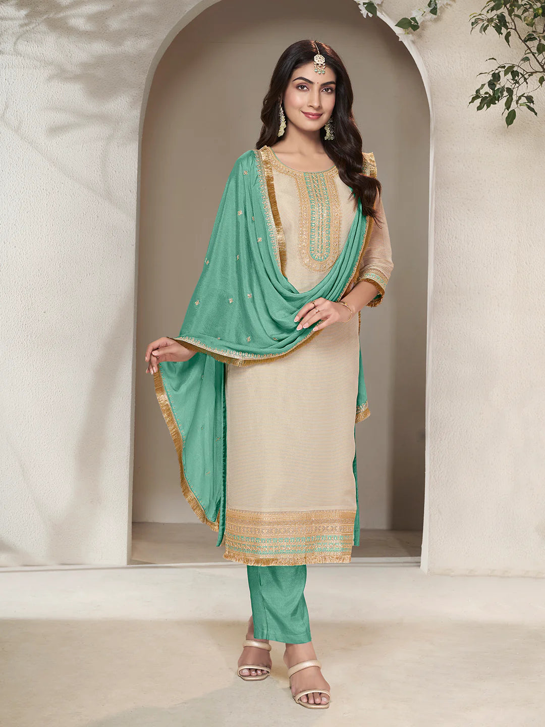 Falguni Straight Kamiz & Pant