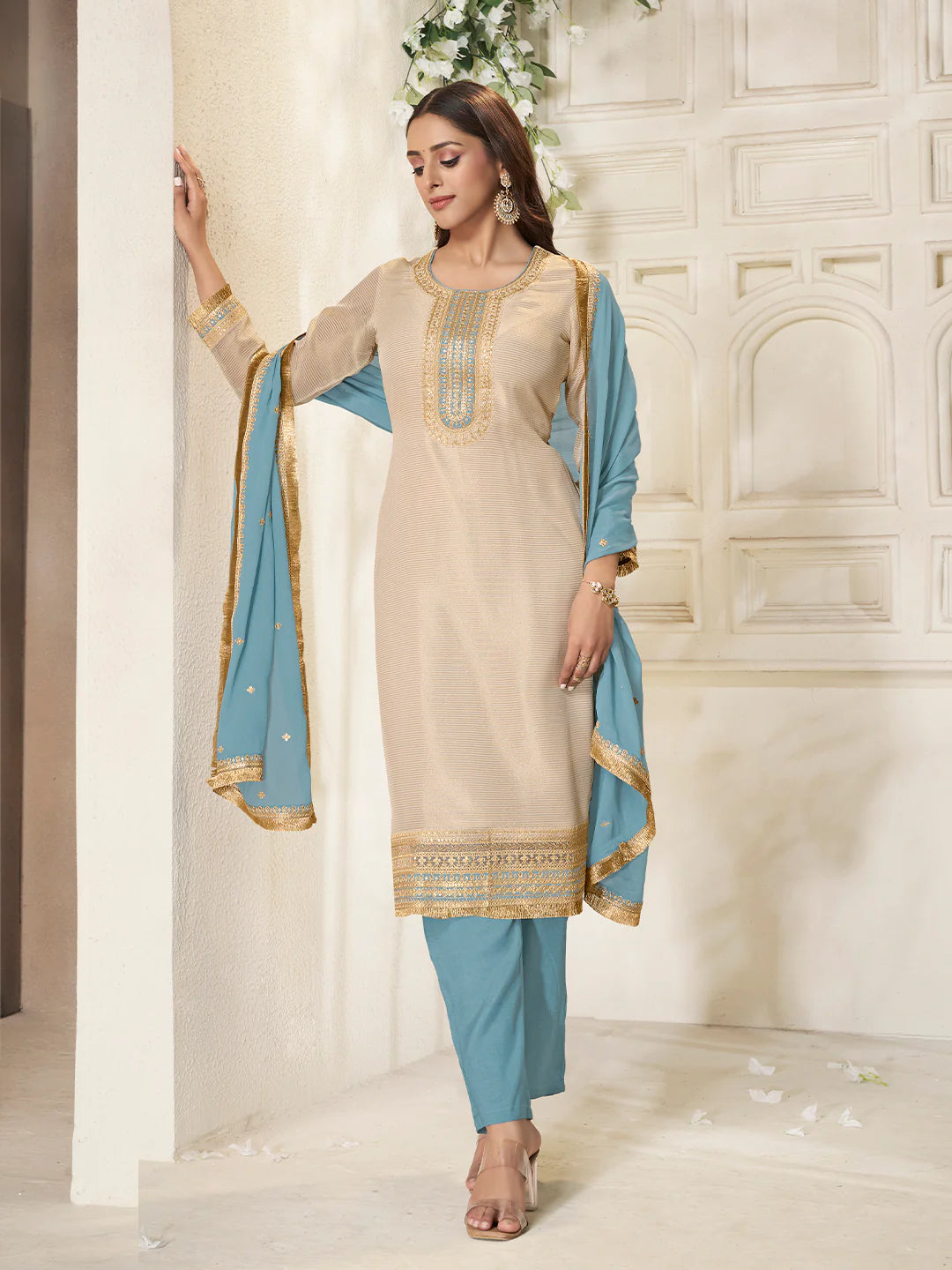 Falguni Straight Kamiz & Pant