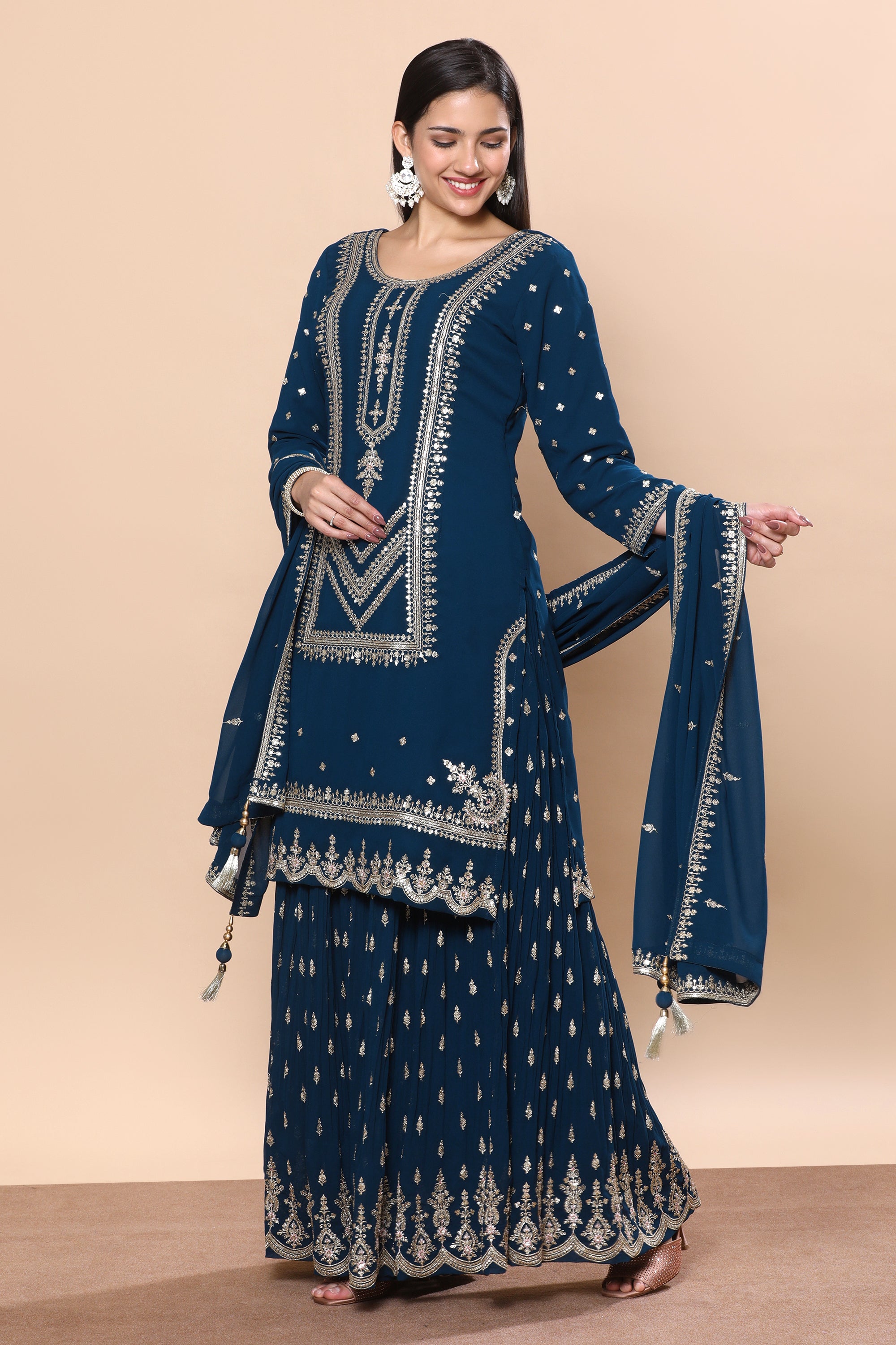 Hasina Palazzo Suit