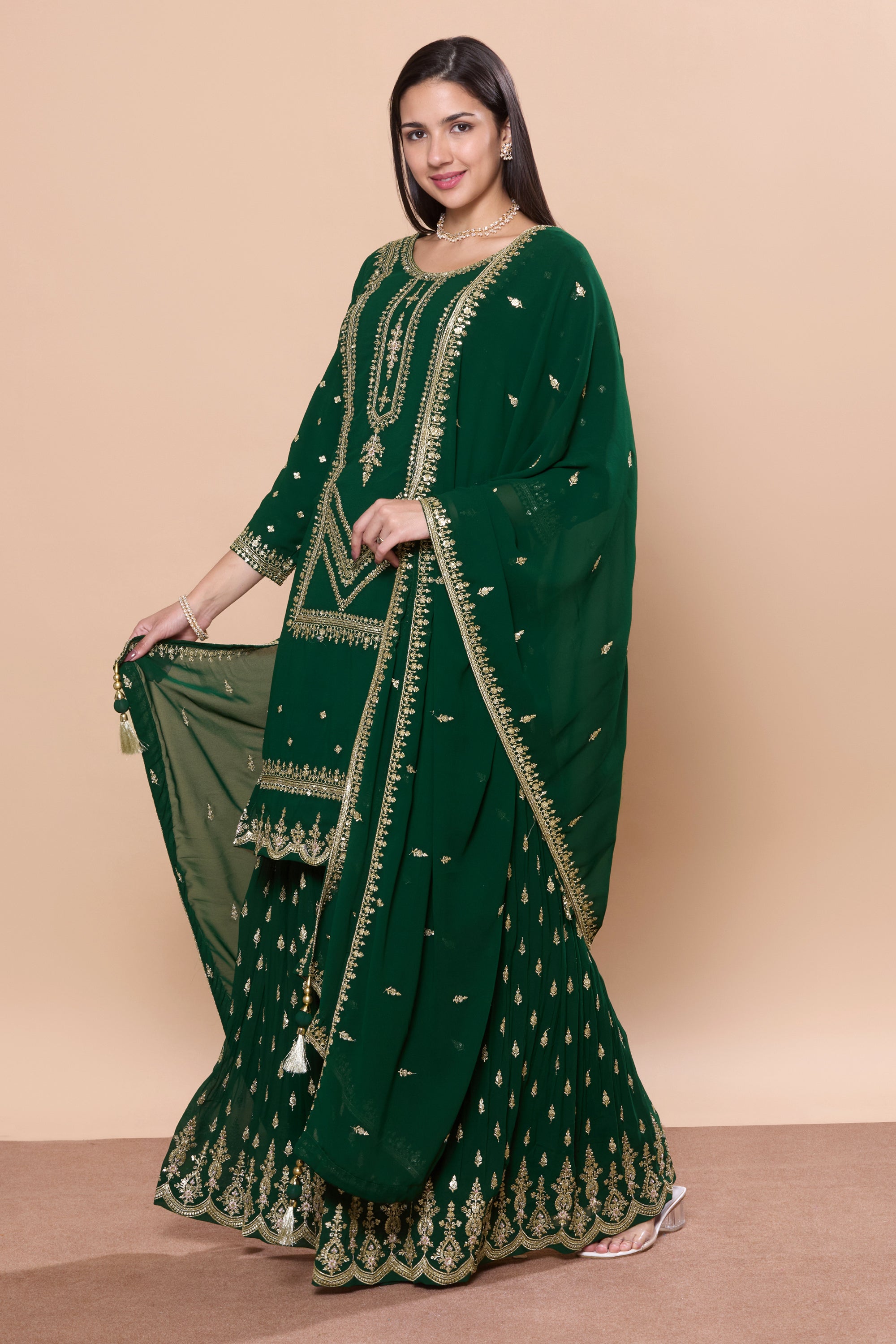 Hasina Palazzo Suit