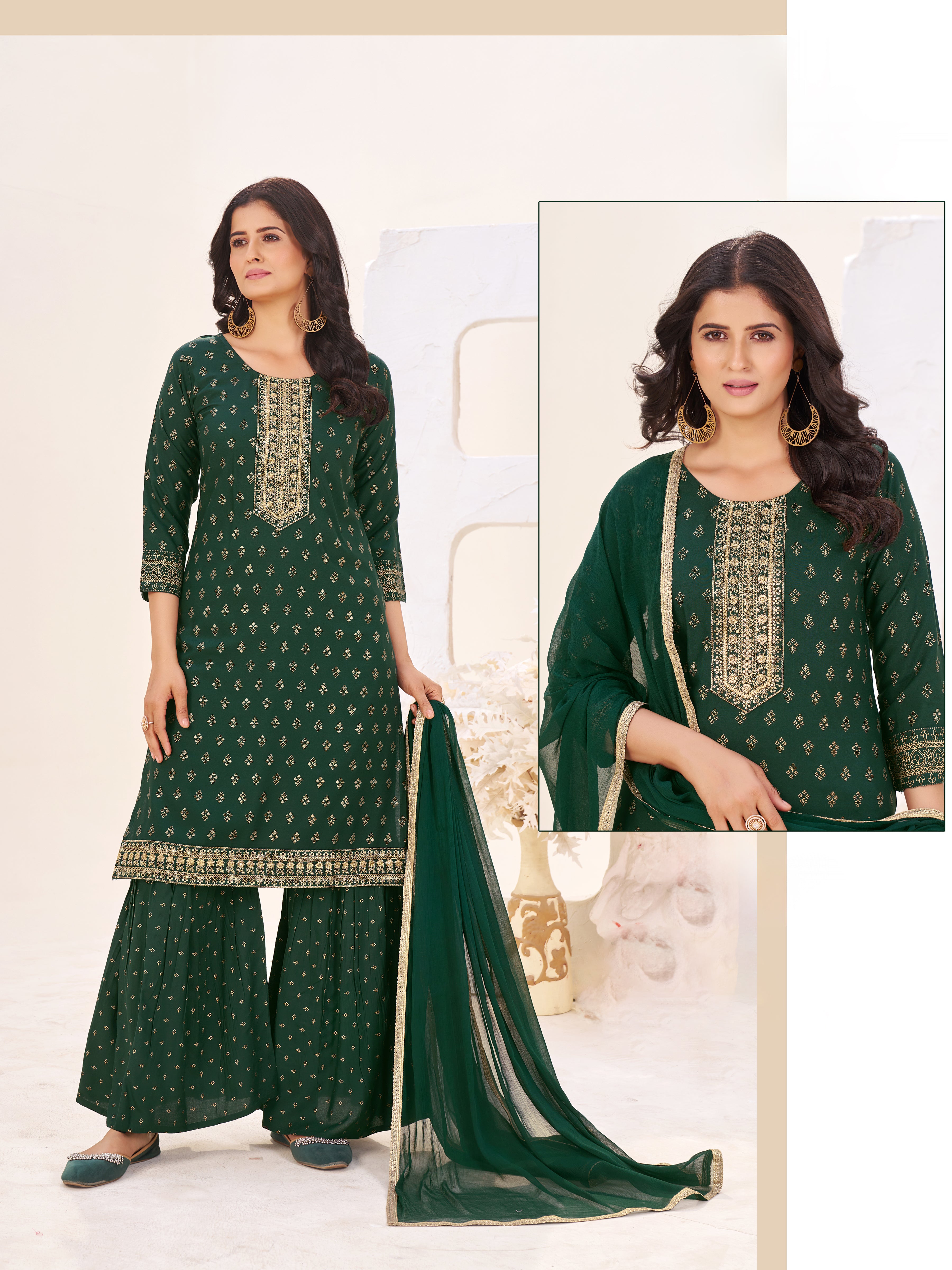 Hirva Sharara Suit