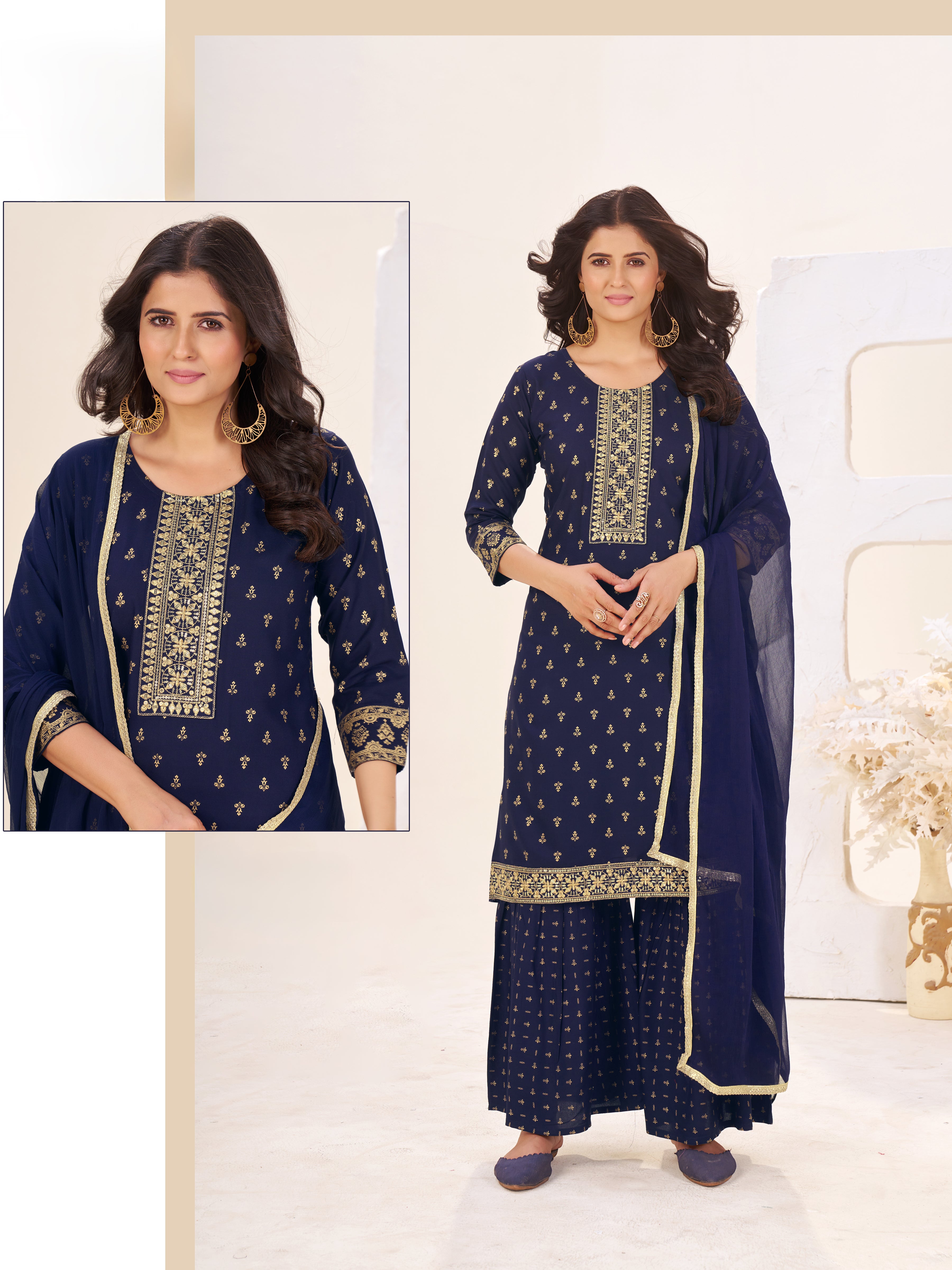 Hirva Sharara Suit
