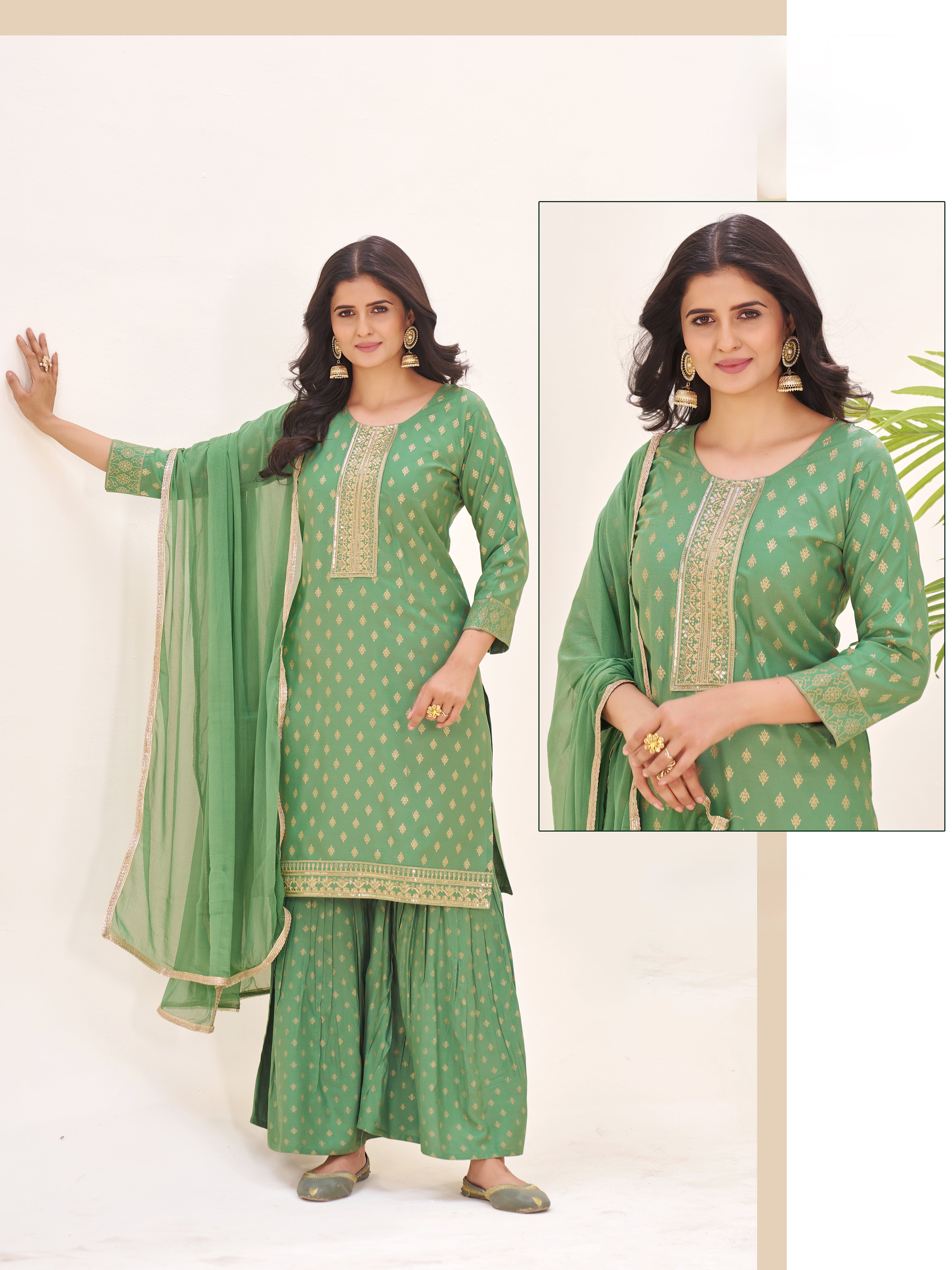 Hirva Sharara Suit