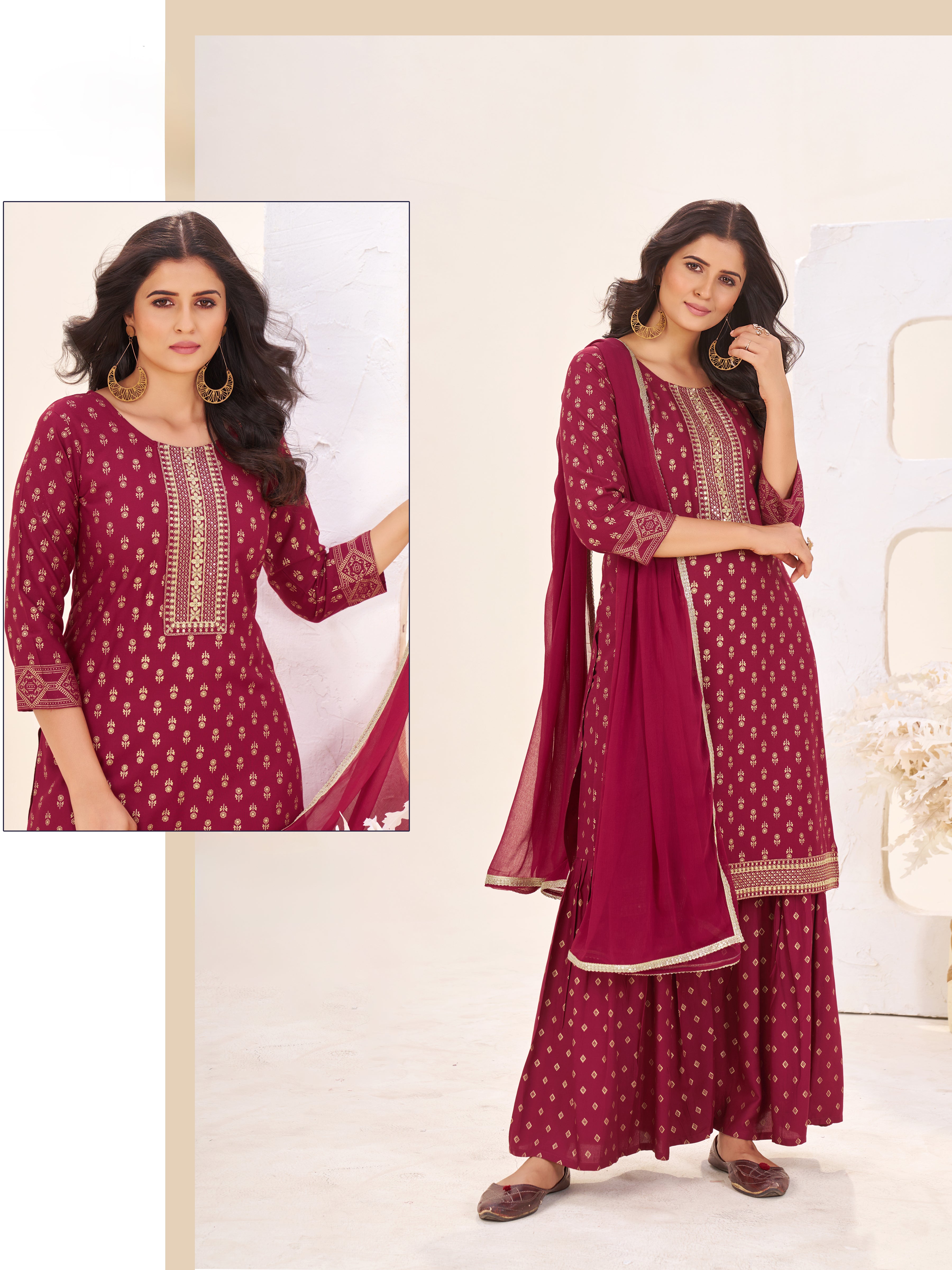 Hirva Sharara Suit