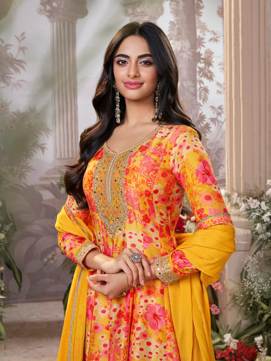 Mahira Palazzo Suit
