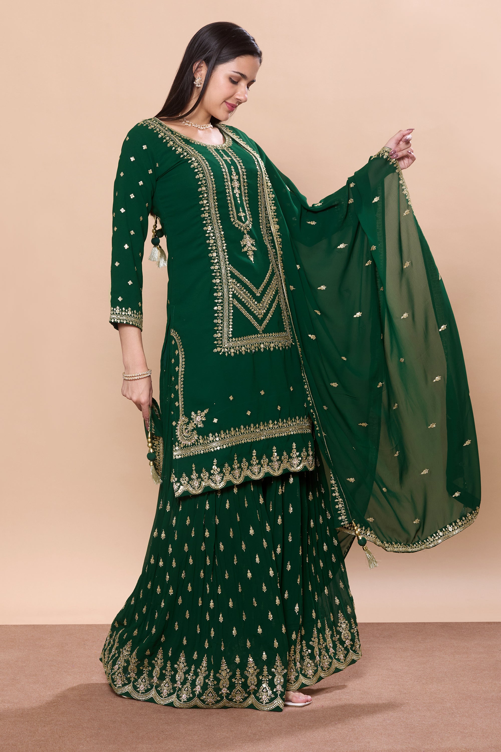 Hasina Palazzo Suit