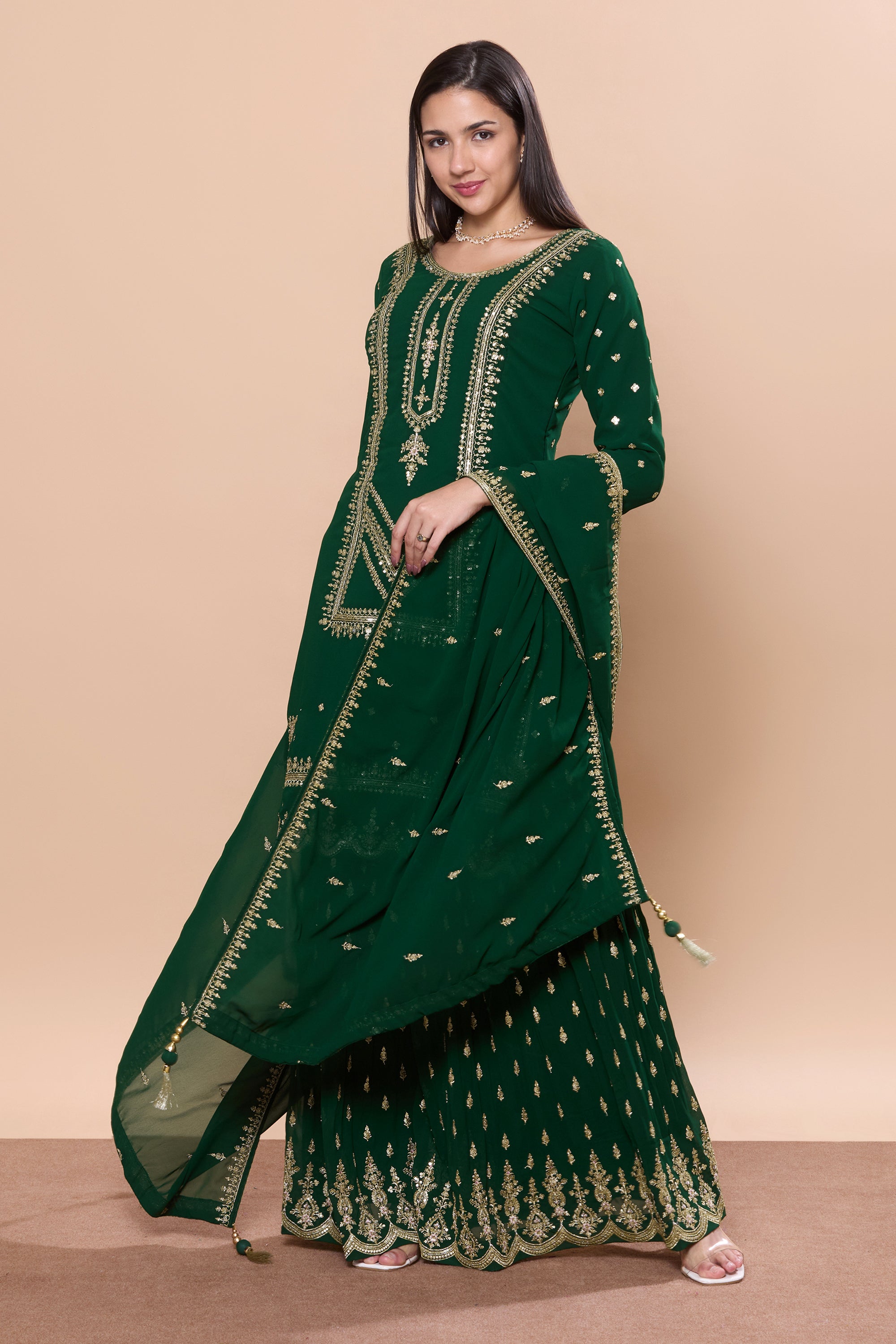 Hasina Palazzo Suit