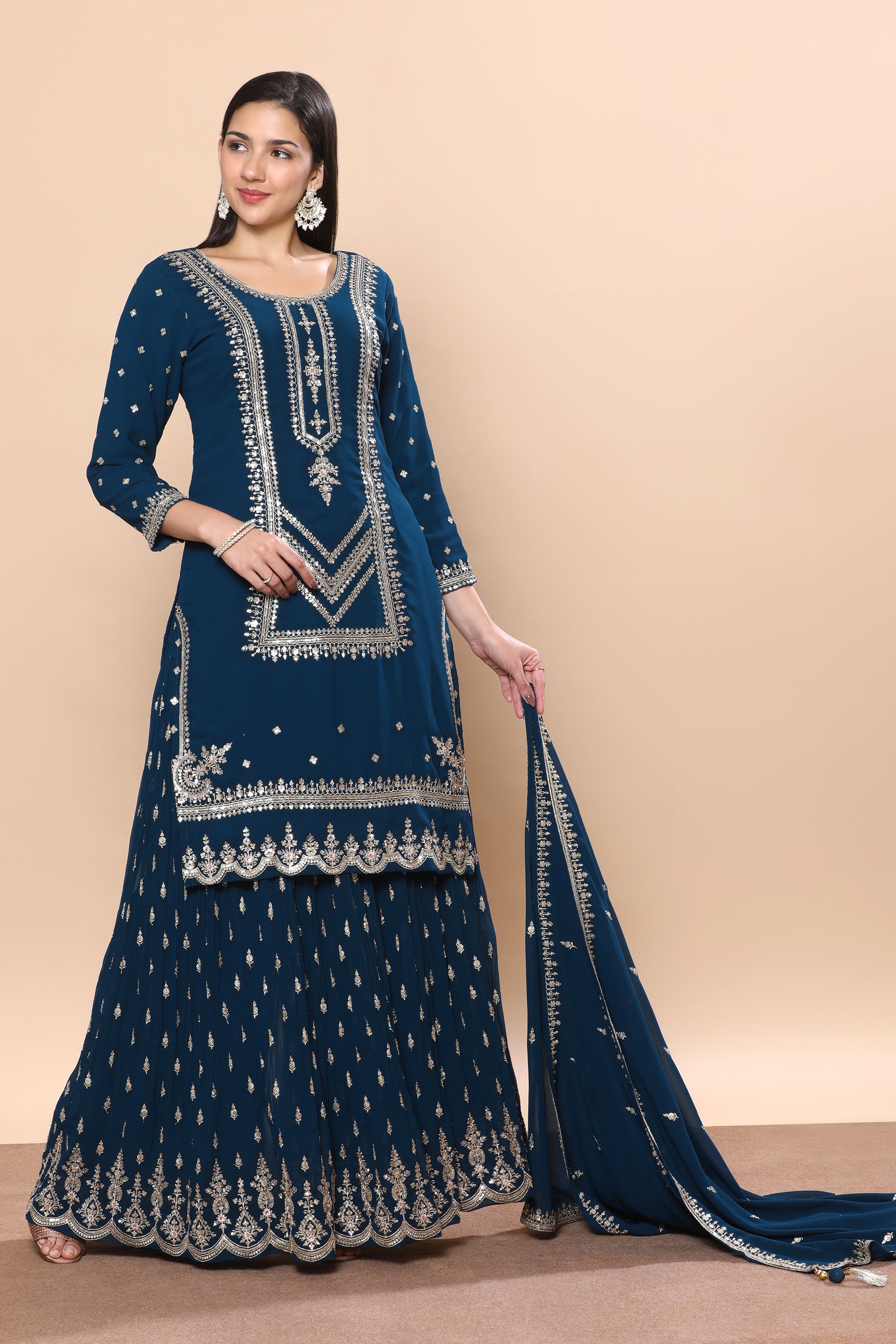 Hasina Palazzo Suit