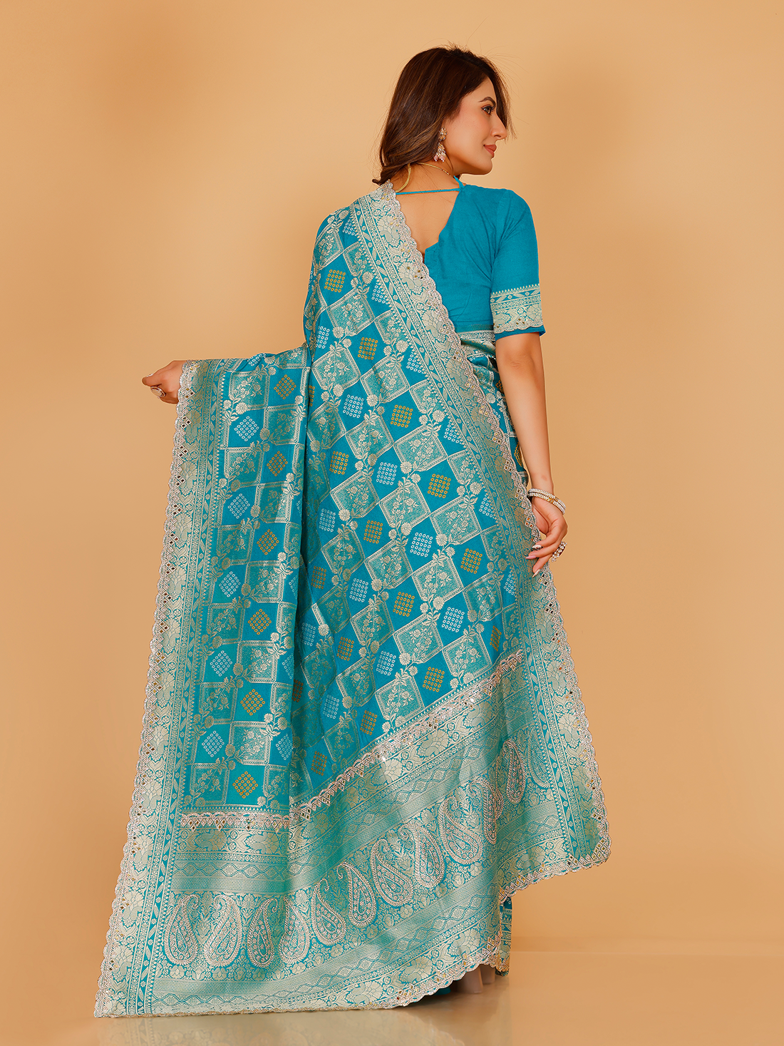 Kashvi Silk Zari Saree