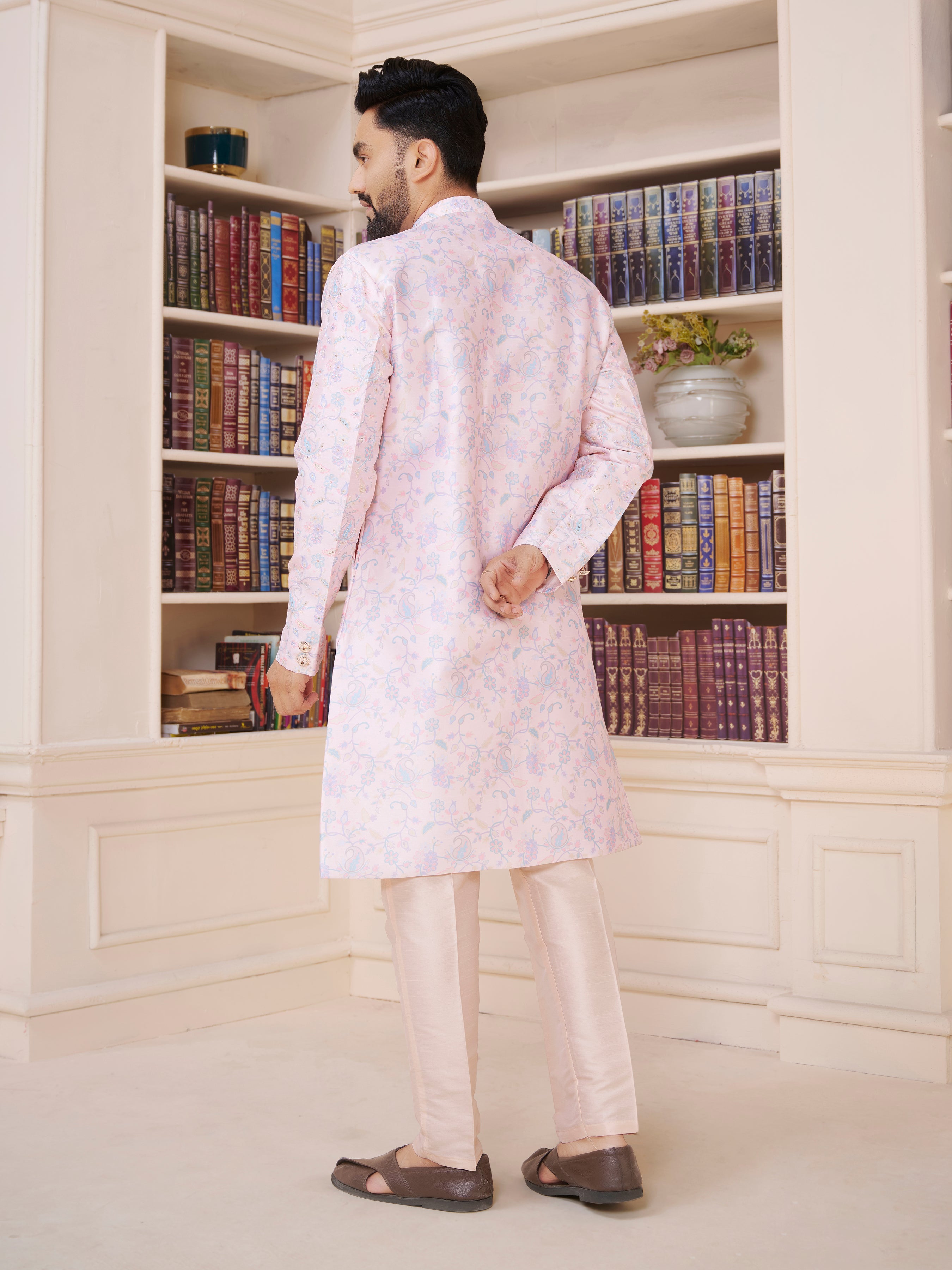 Mens Kurta Set With Jacket