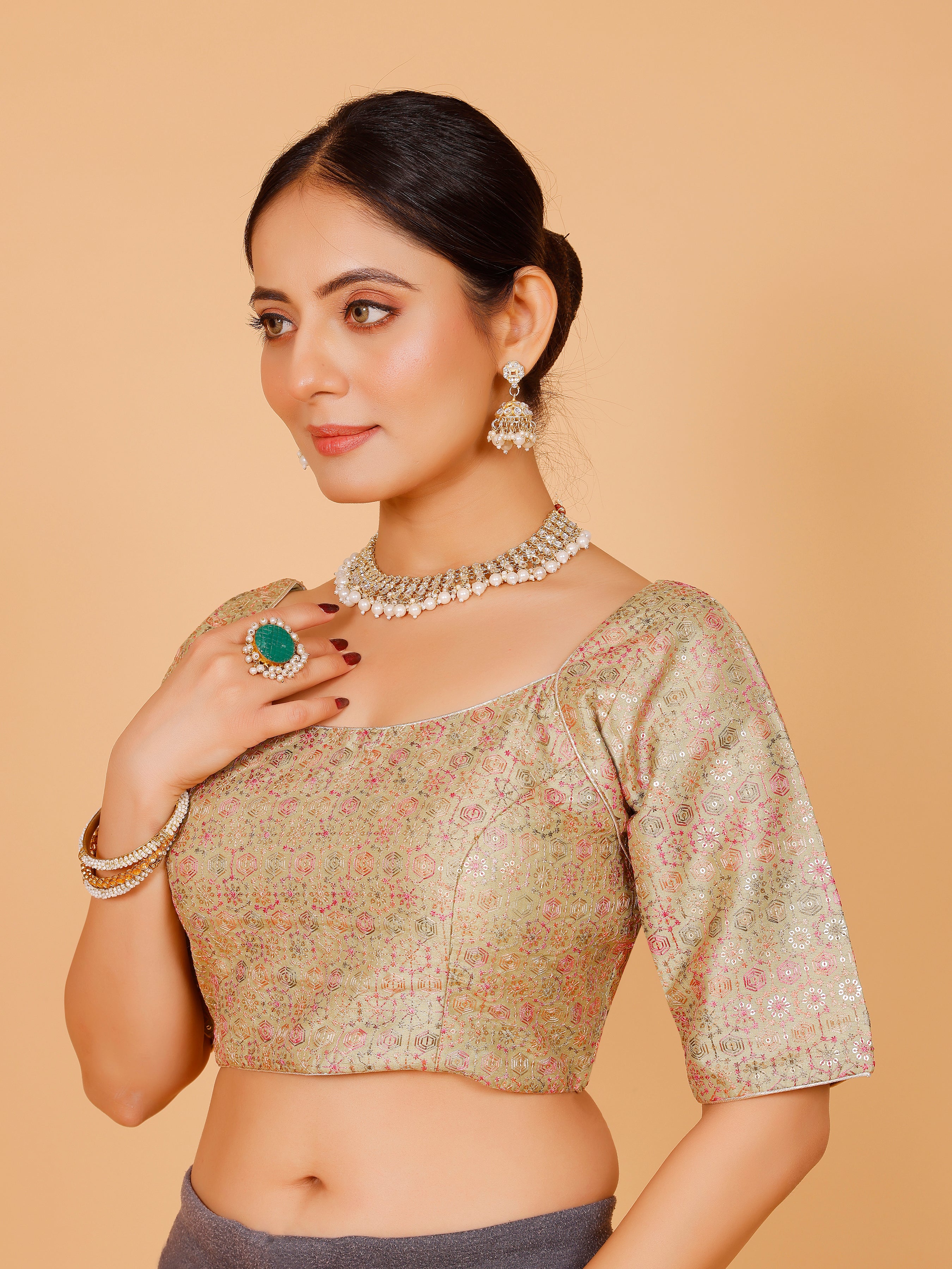 Ladies Silk Blouse