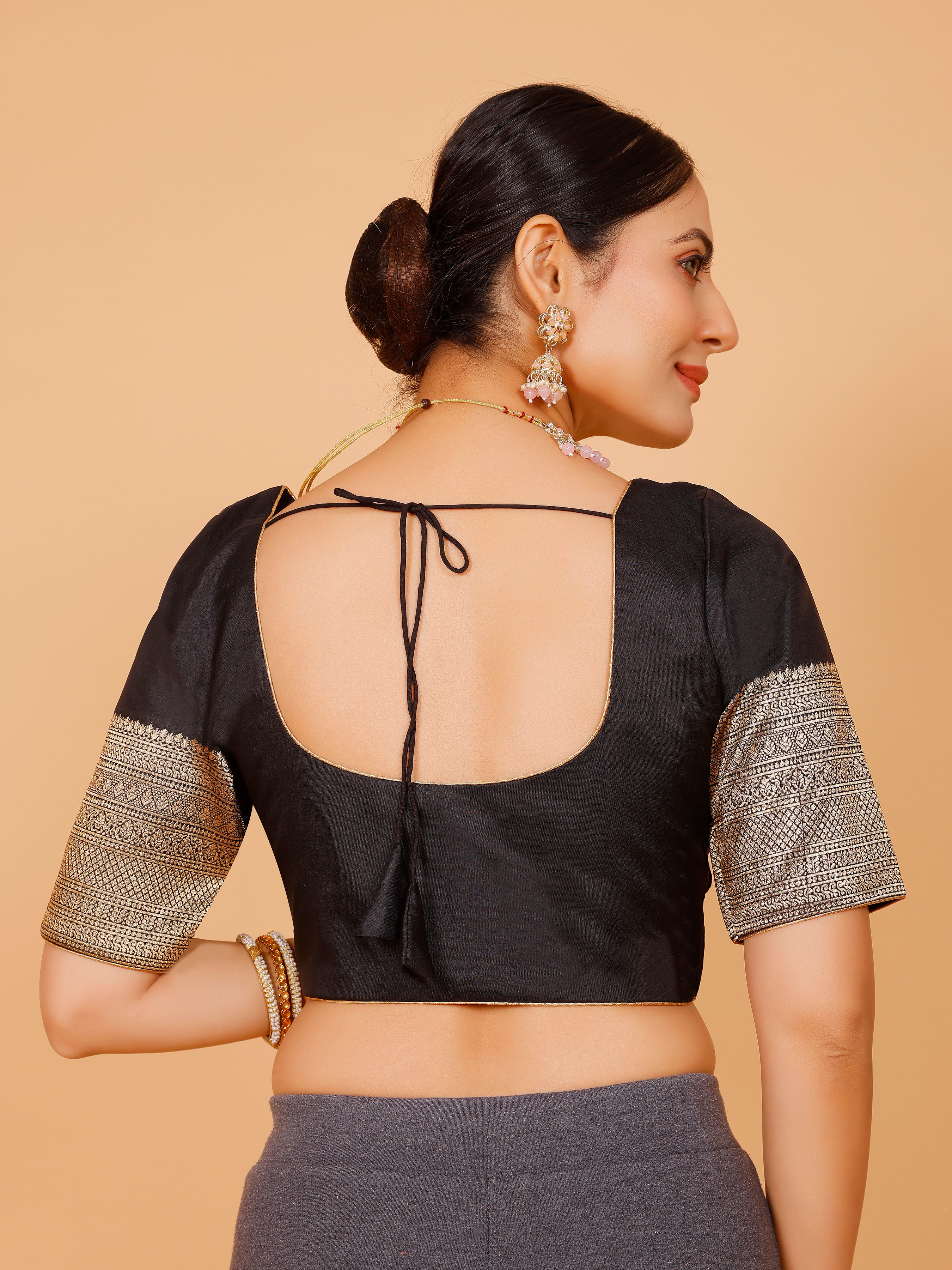 Silk Zari Work Blouse