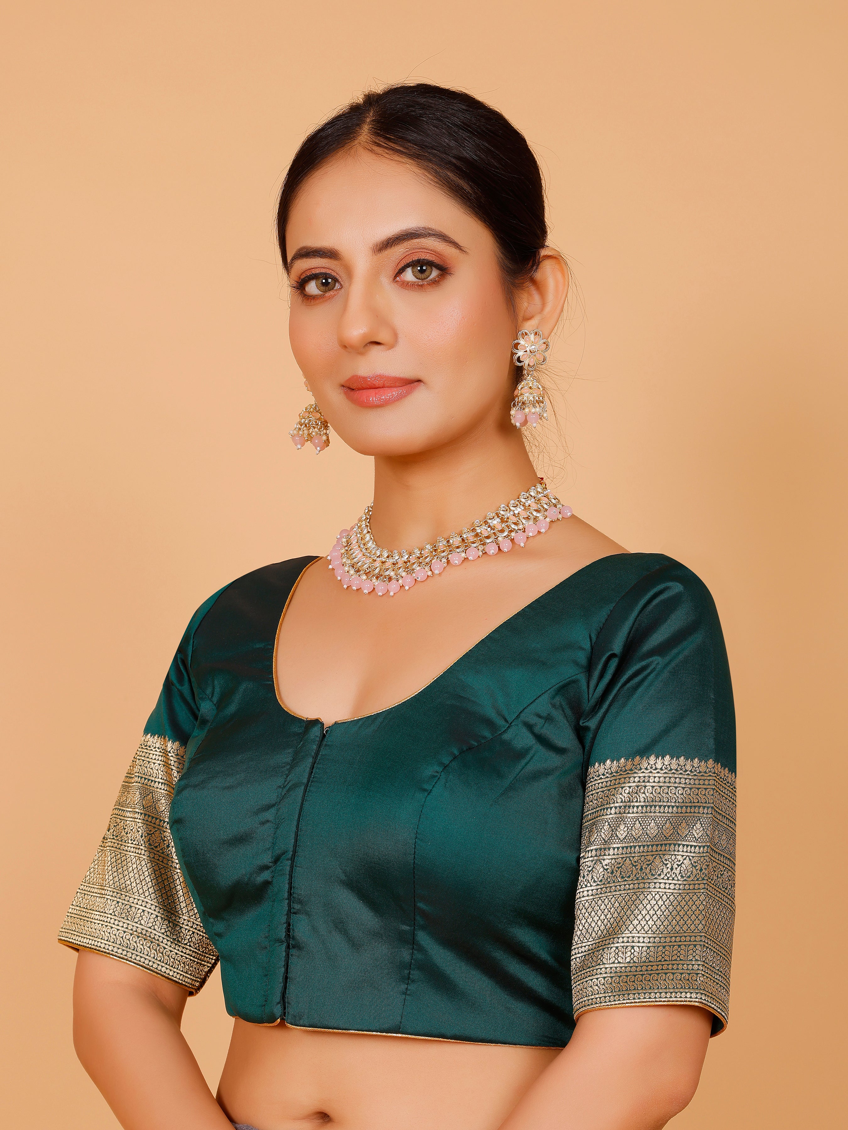 Silk Zari Work Blouse