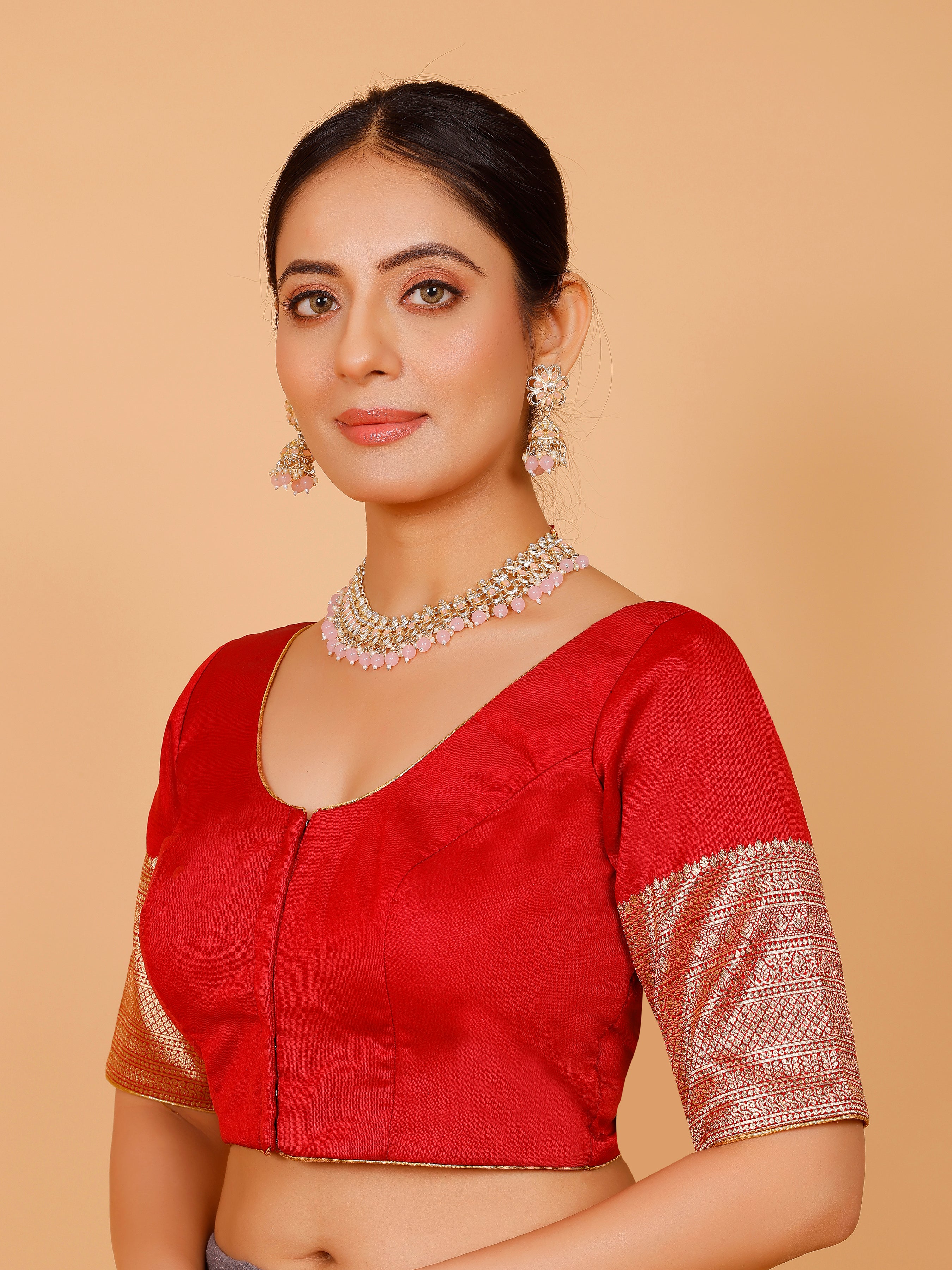 Silk Zari Work Blouse