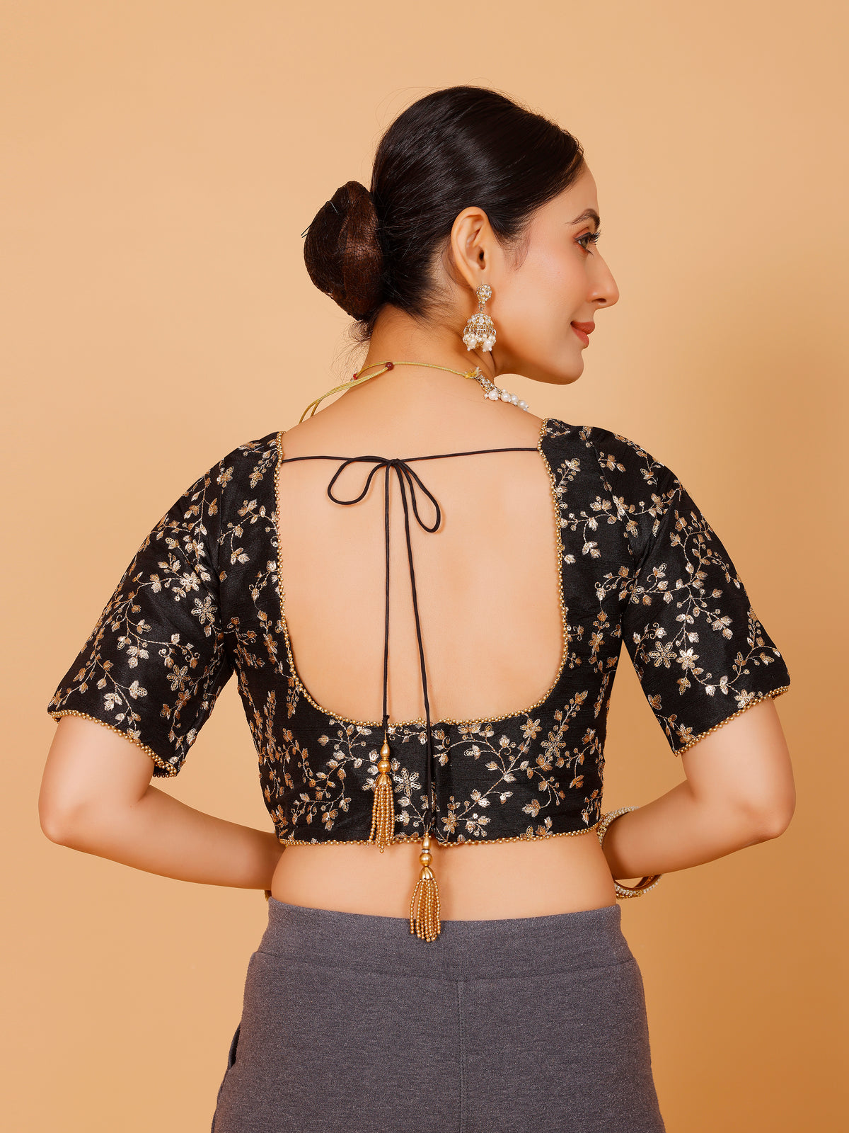Silk Zari Work Blouse