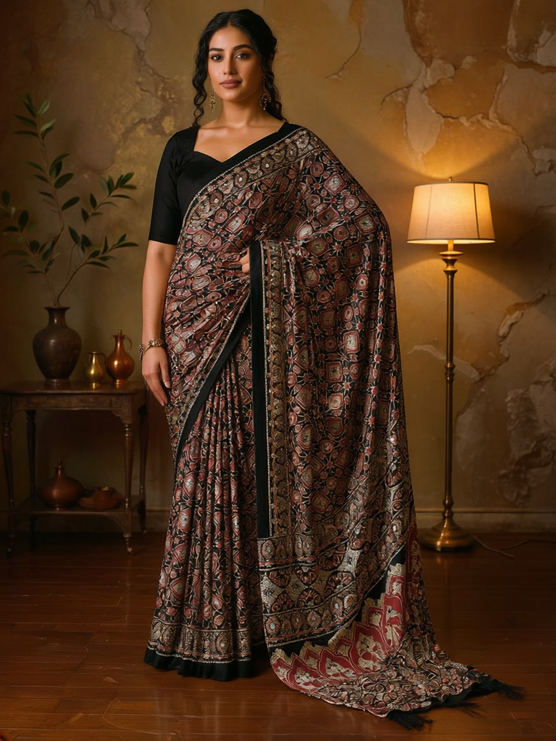 Kreena Silk Printed Saree