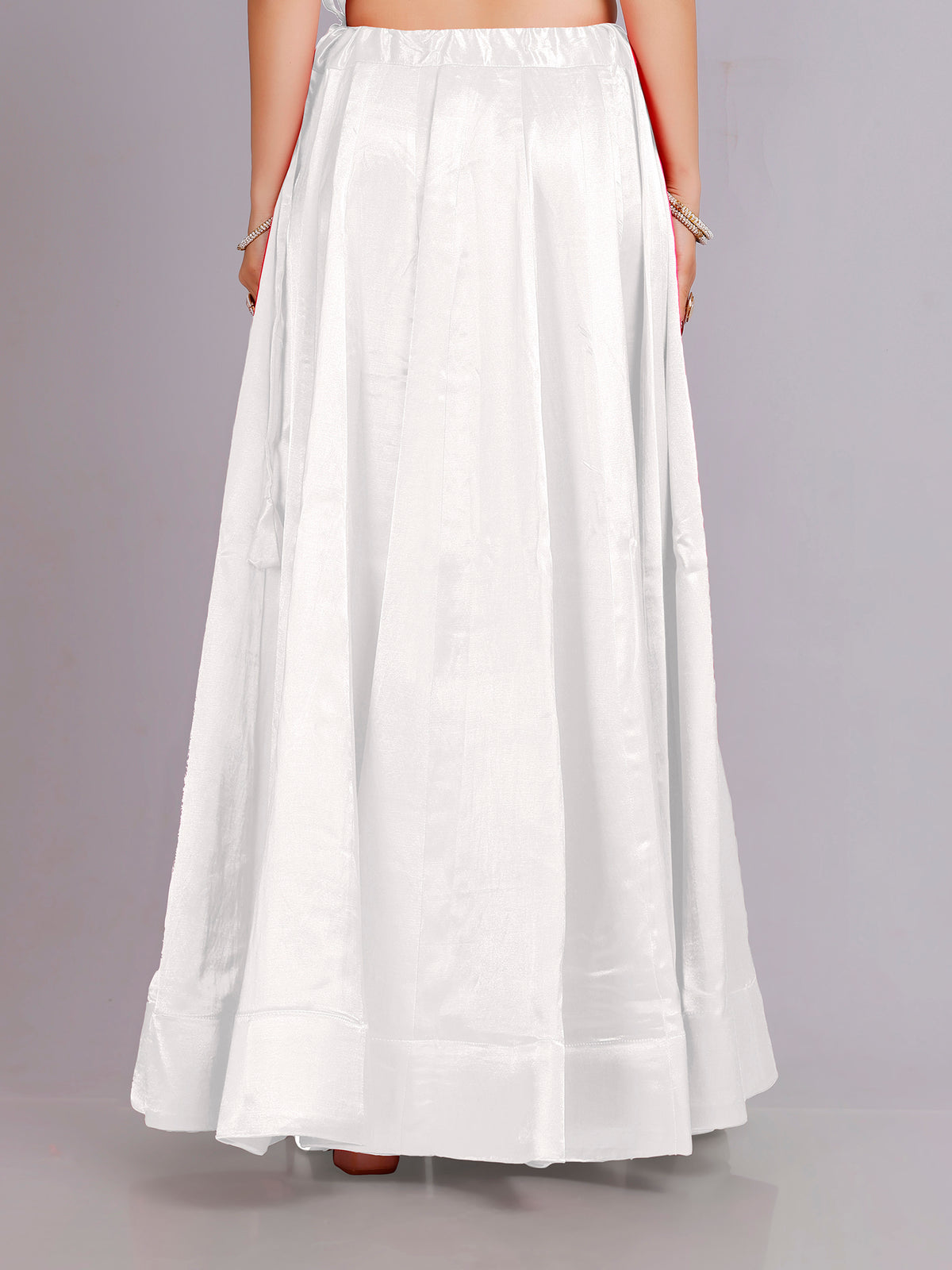 Ladies Silk Plain Skirt 36,40,44
