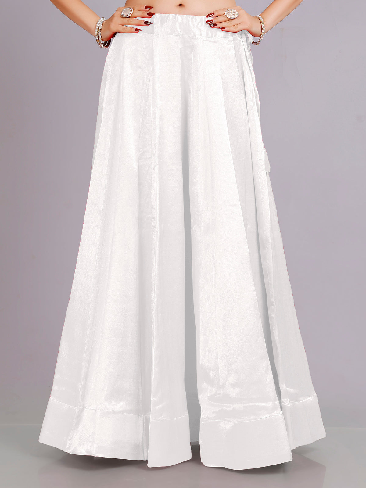 Ladies Silk Plain Skirt 36,40,44