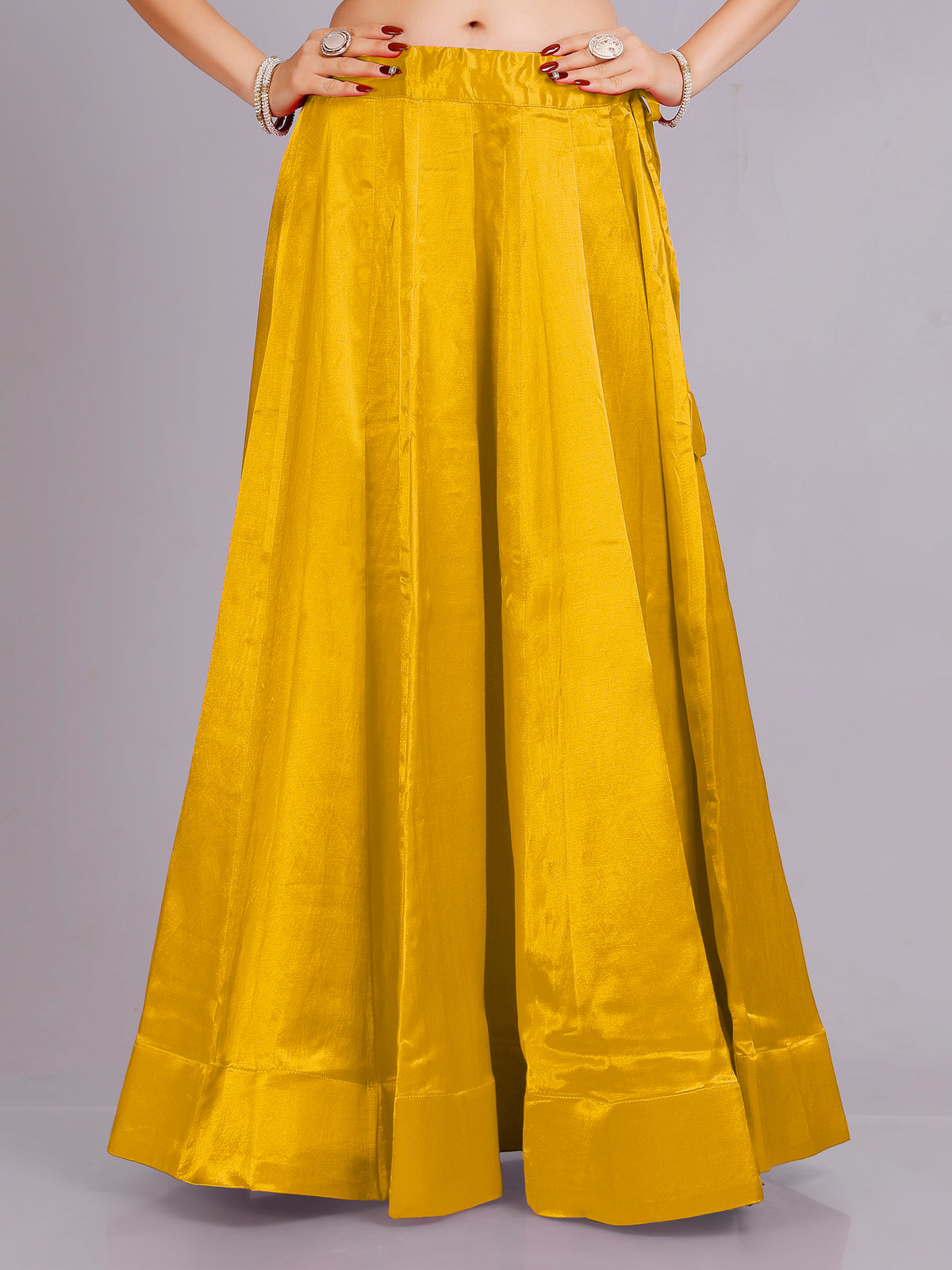 Ladies Silk Plain Skirt 36,40,44