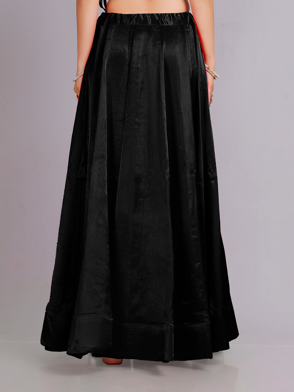 Ladies Silk Plain Skirt 36,40,44