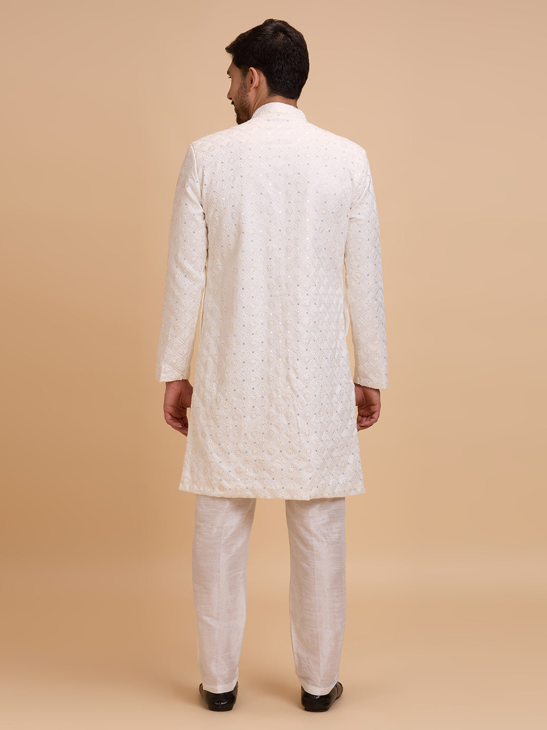 Mens Kurta Set Jacket Style