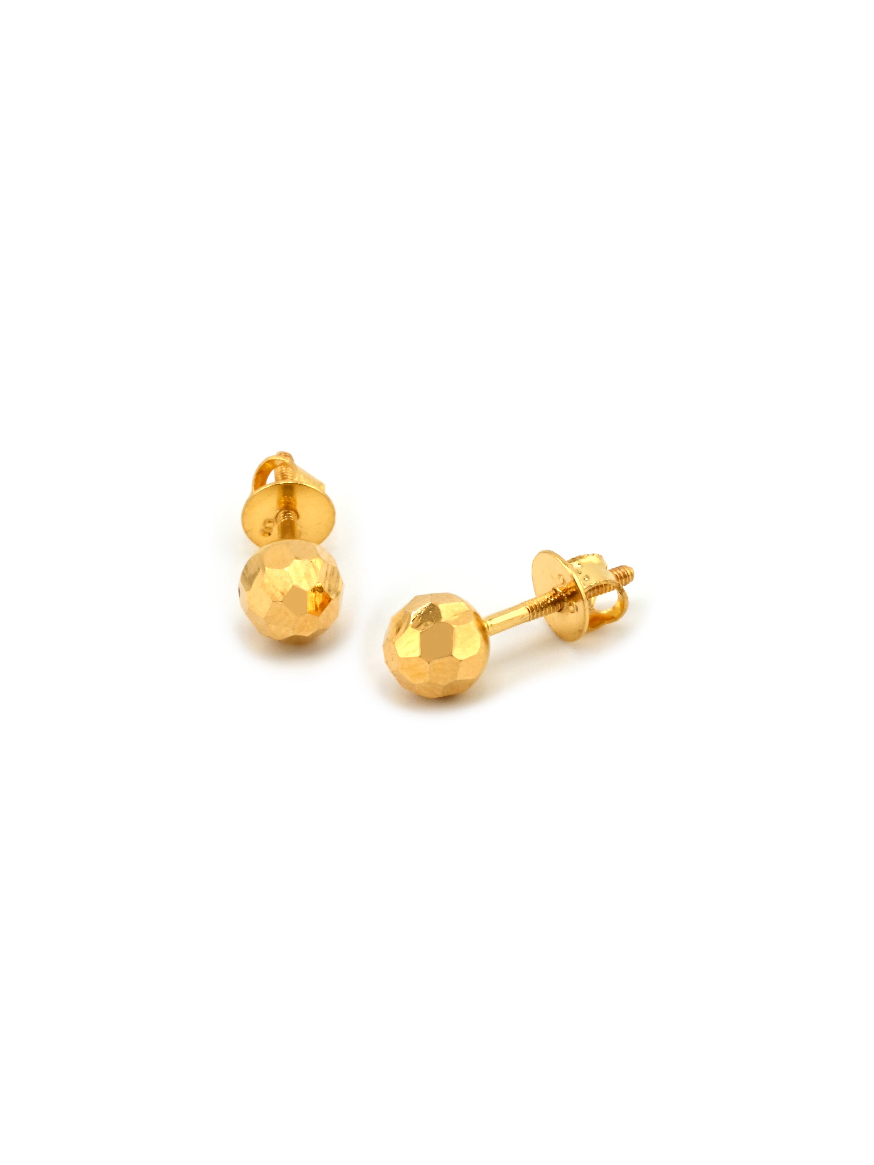 22ct Gold Stud Earring