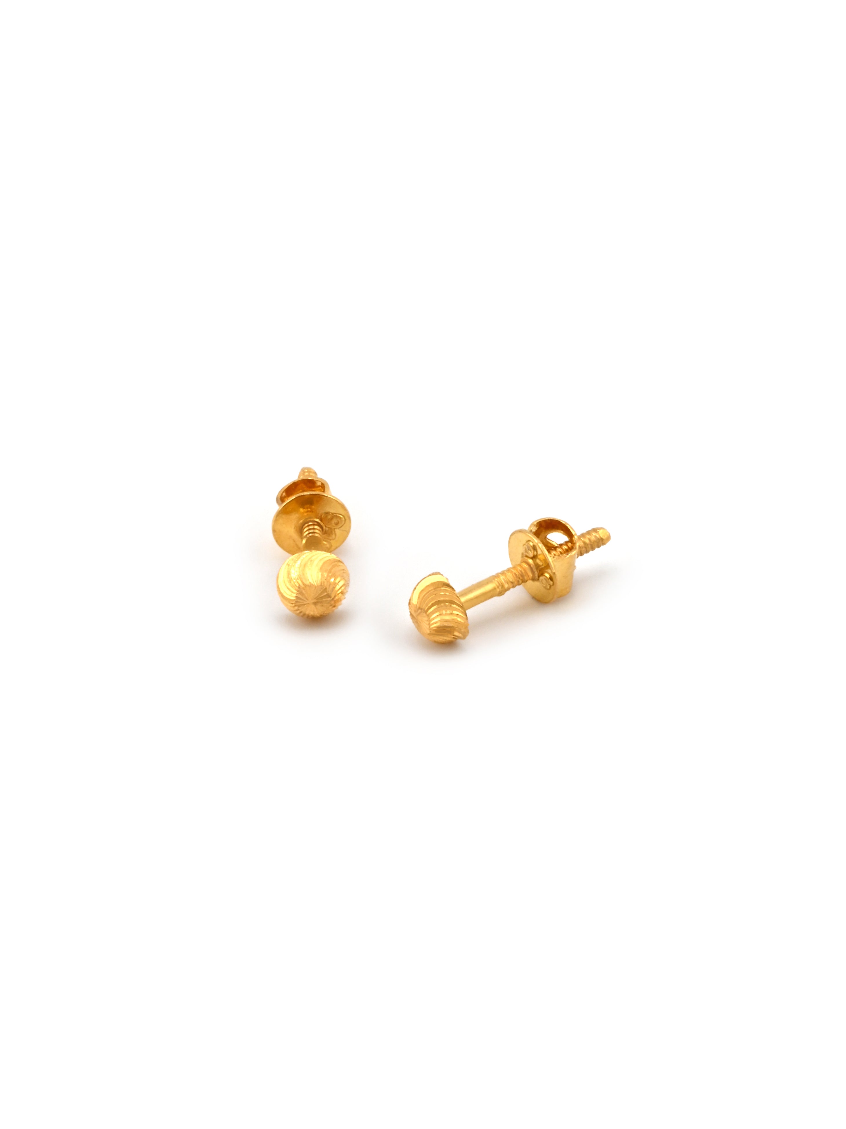 22ct Gold Stud Earring
