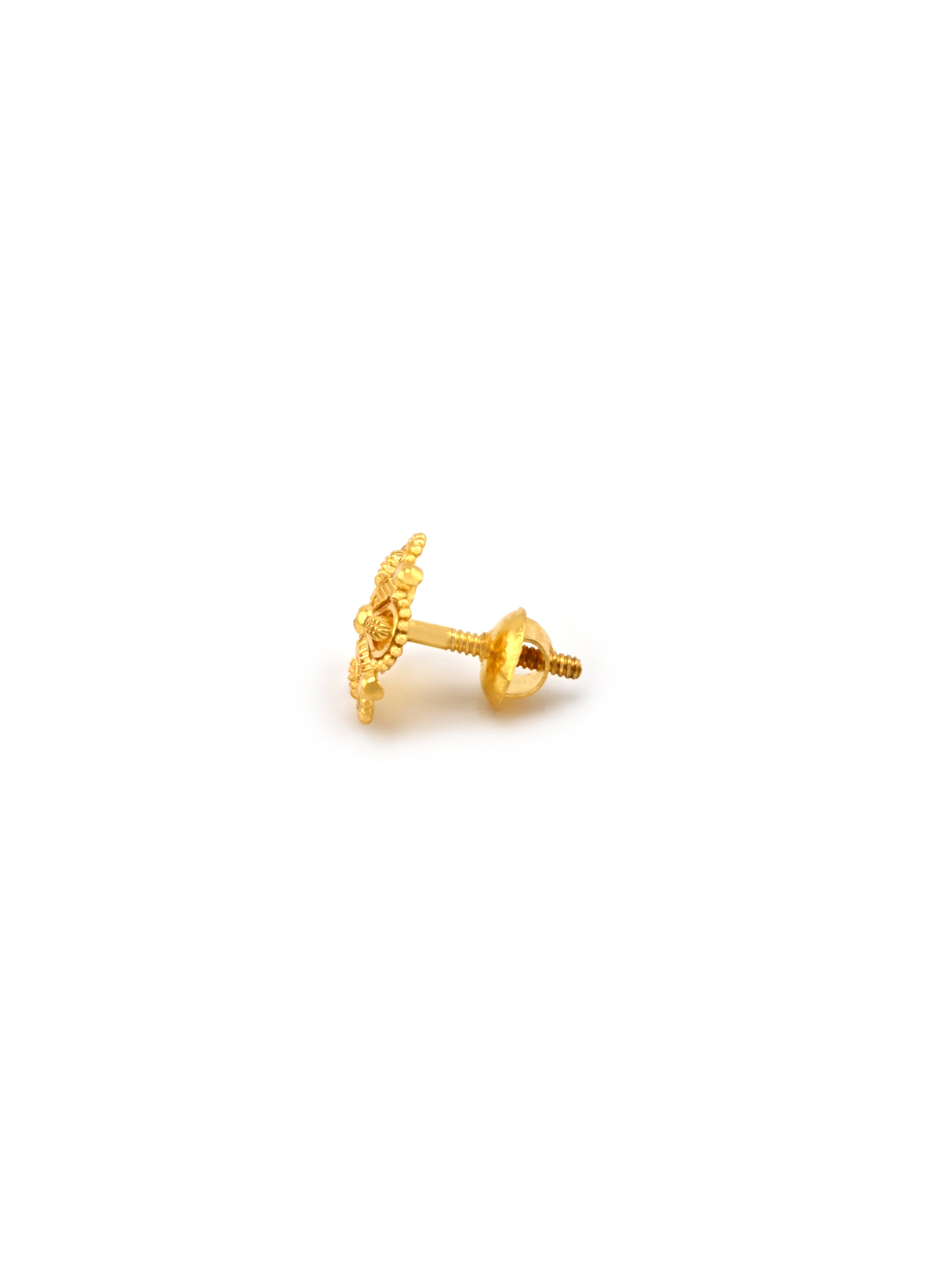 22ct Gold Stud Earrings