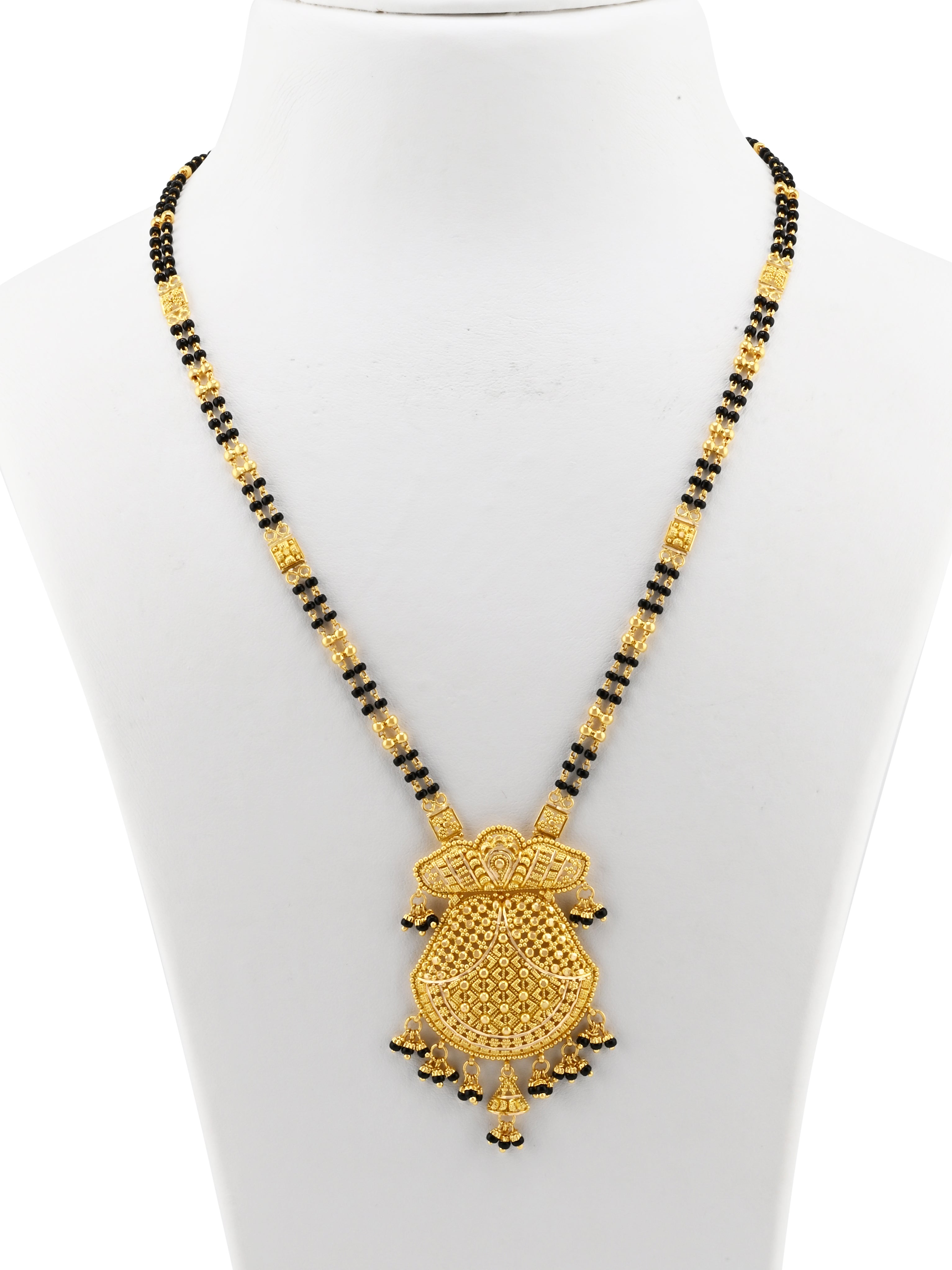 22ct Gold 2-Row Mangal Sutra