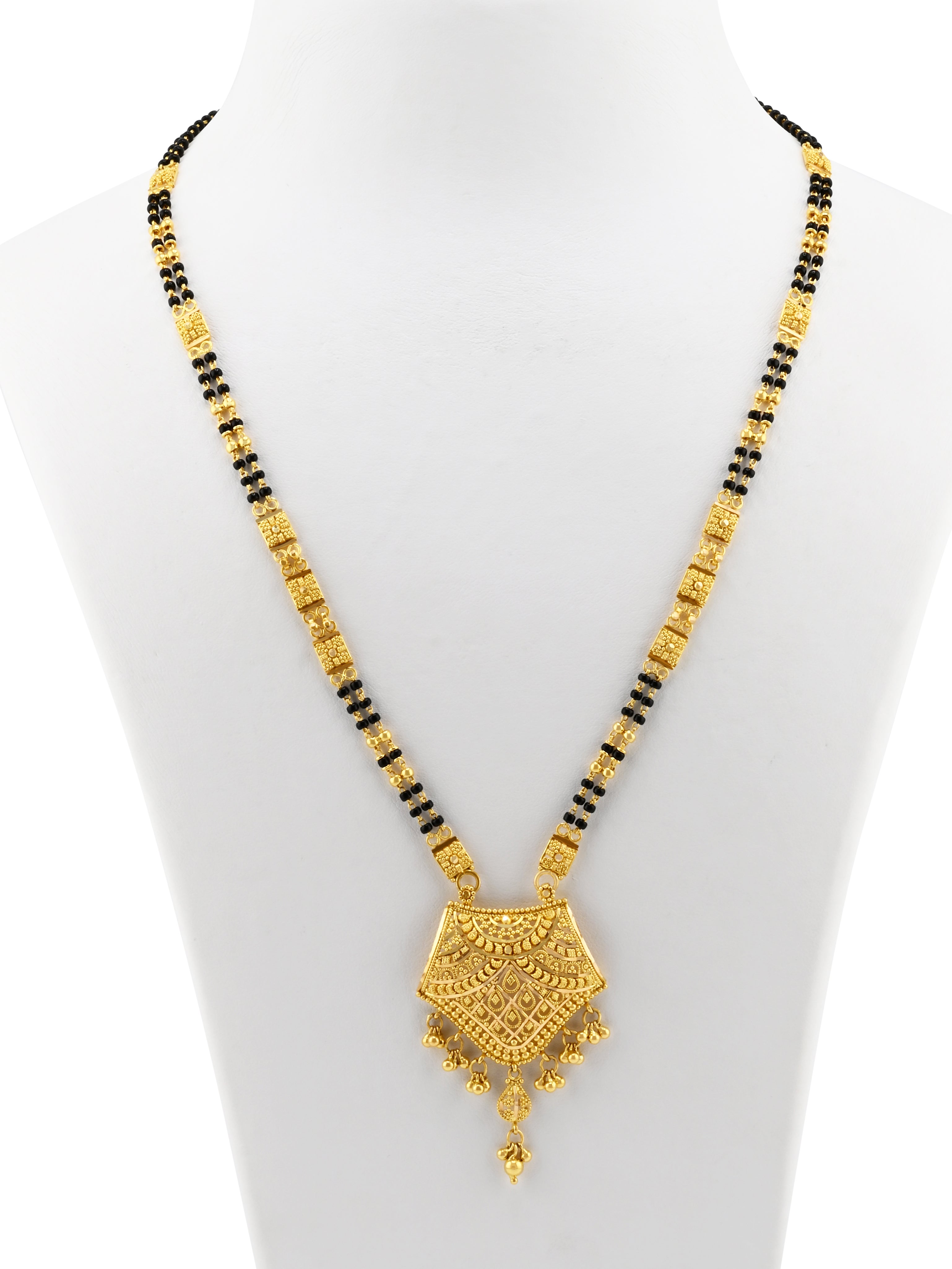 22ct Gold 2-Row Mangal Sutra