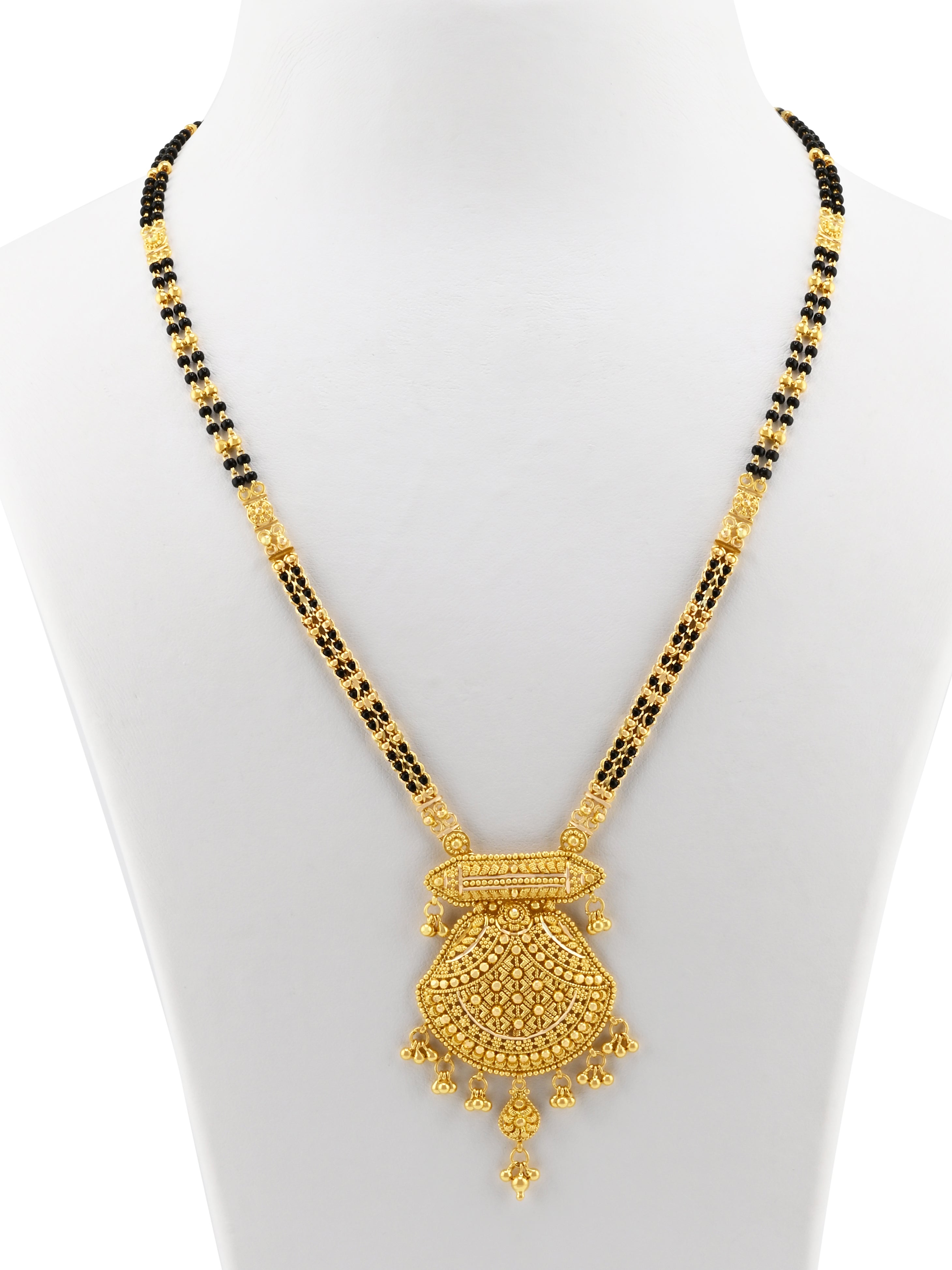 22ct Gold 2-Row Mangal Sutra