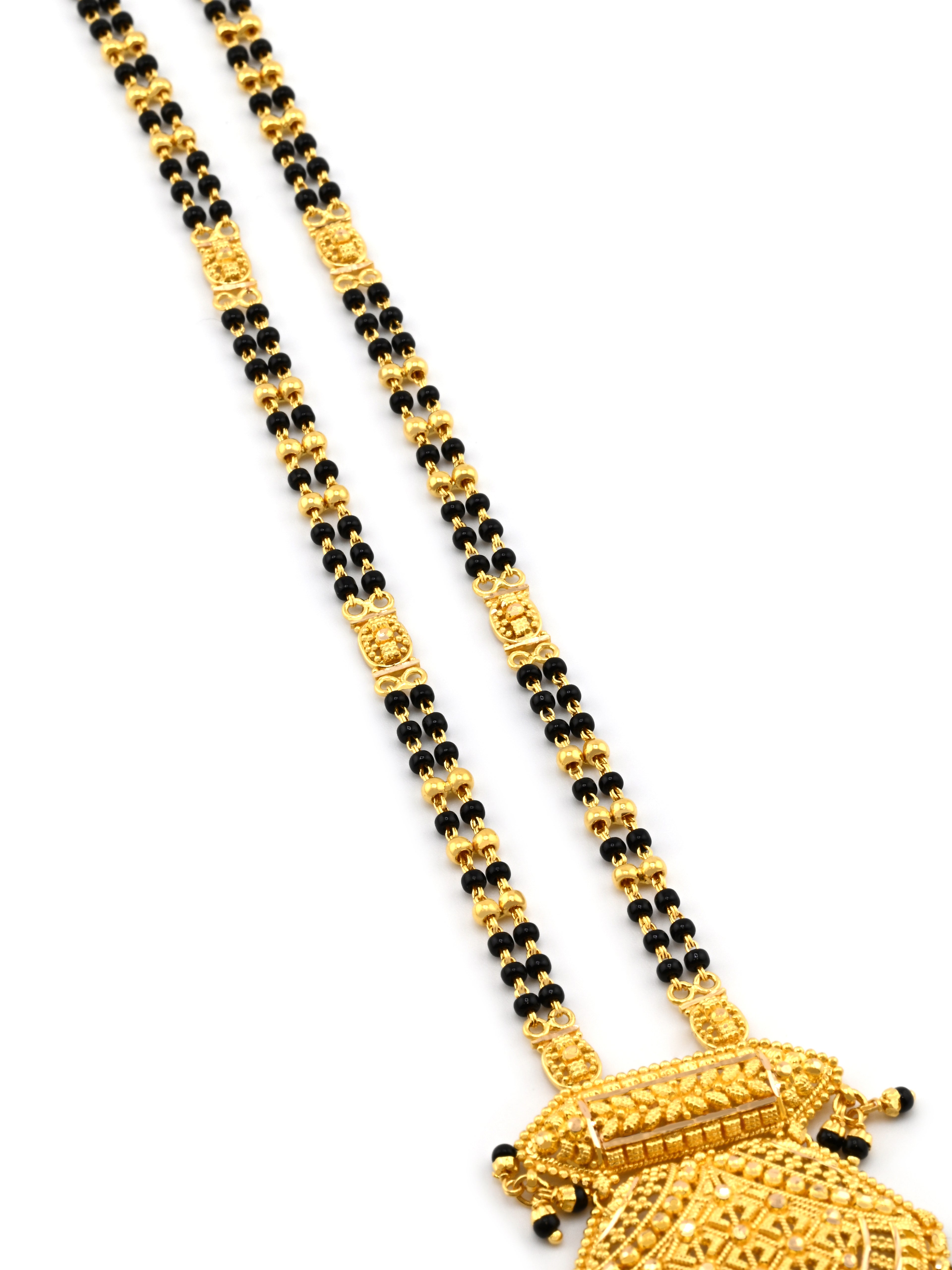 22ct Gold 2-Row Mangal Sutra