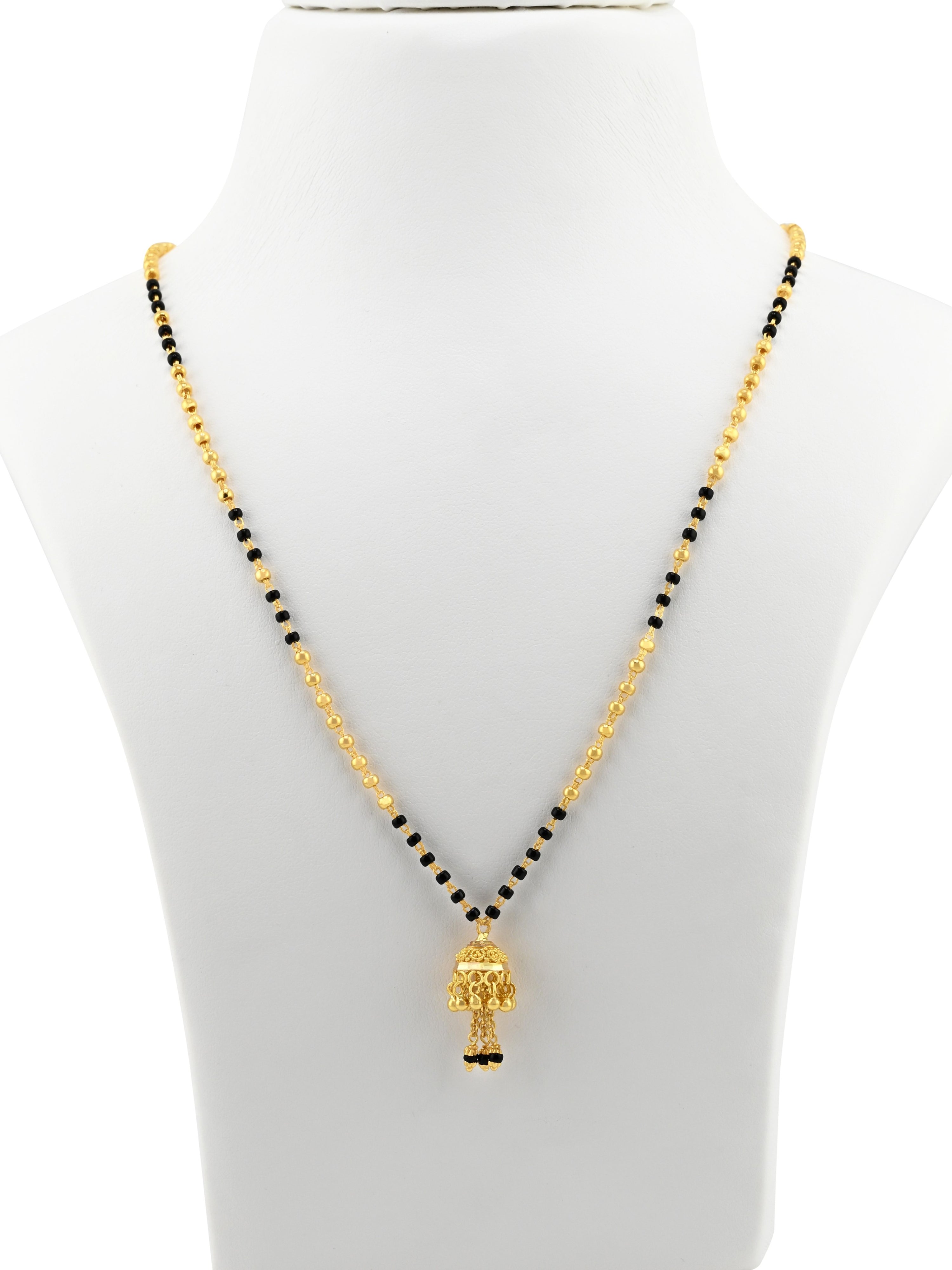 22ct Gold Jhumki Mangal Sutra
