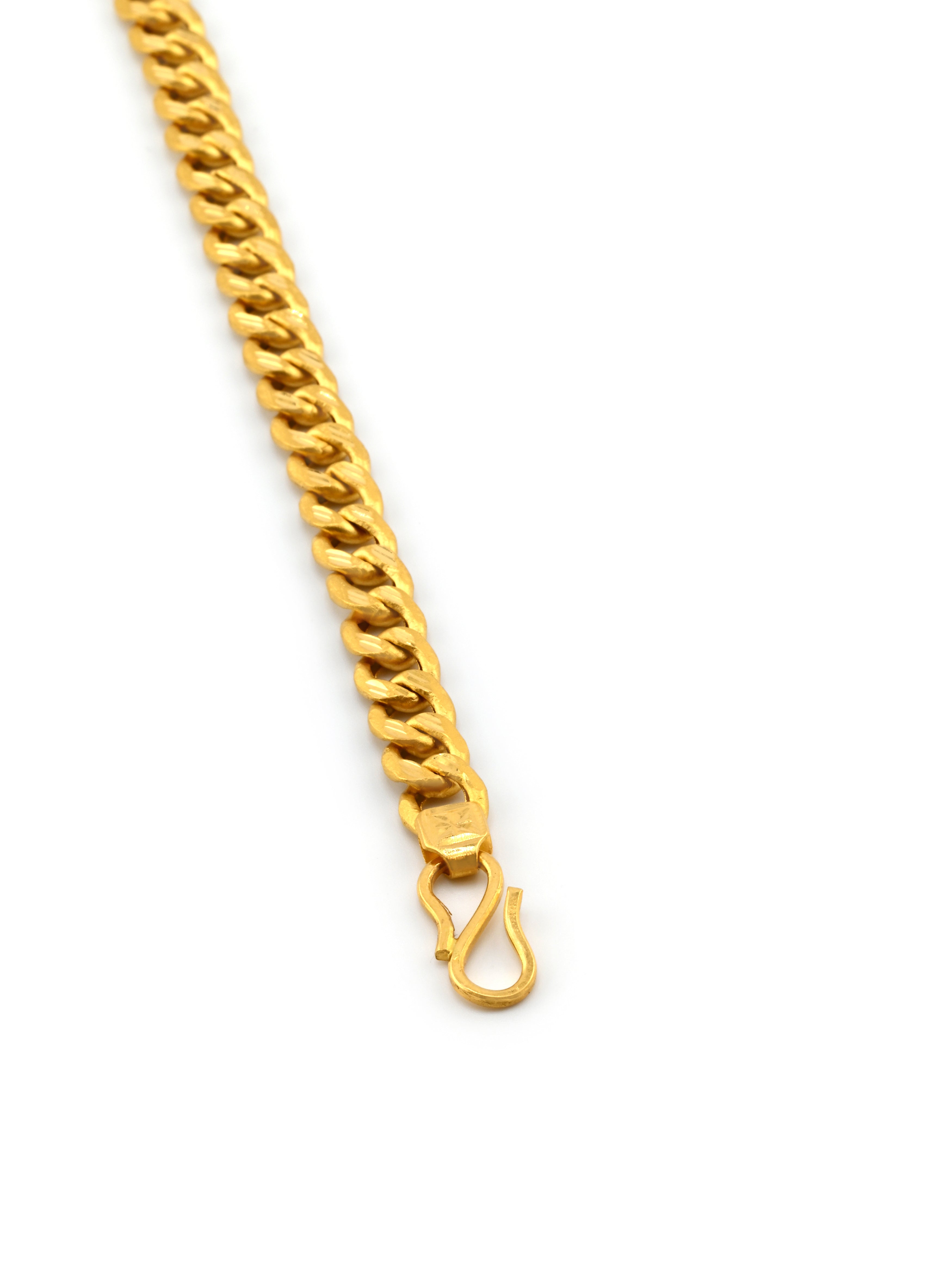 22ct Gold Curb Bracelet