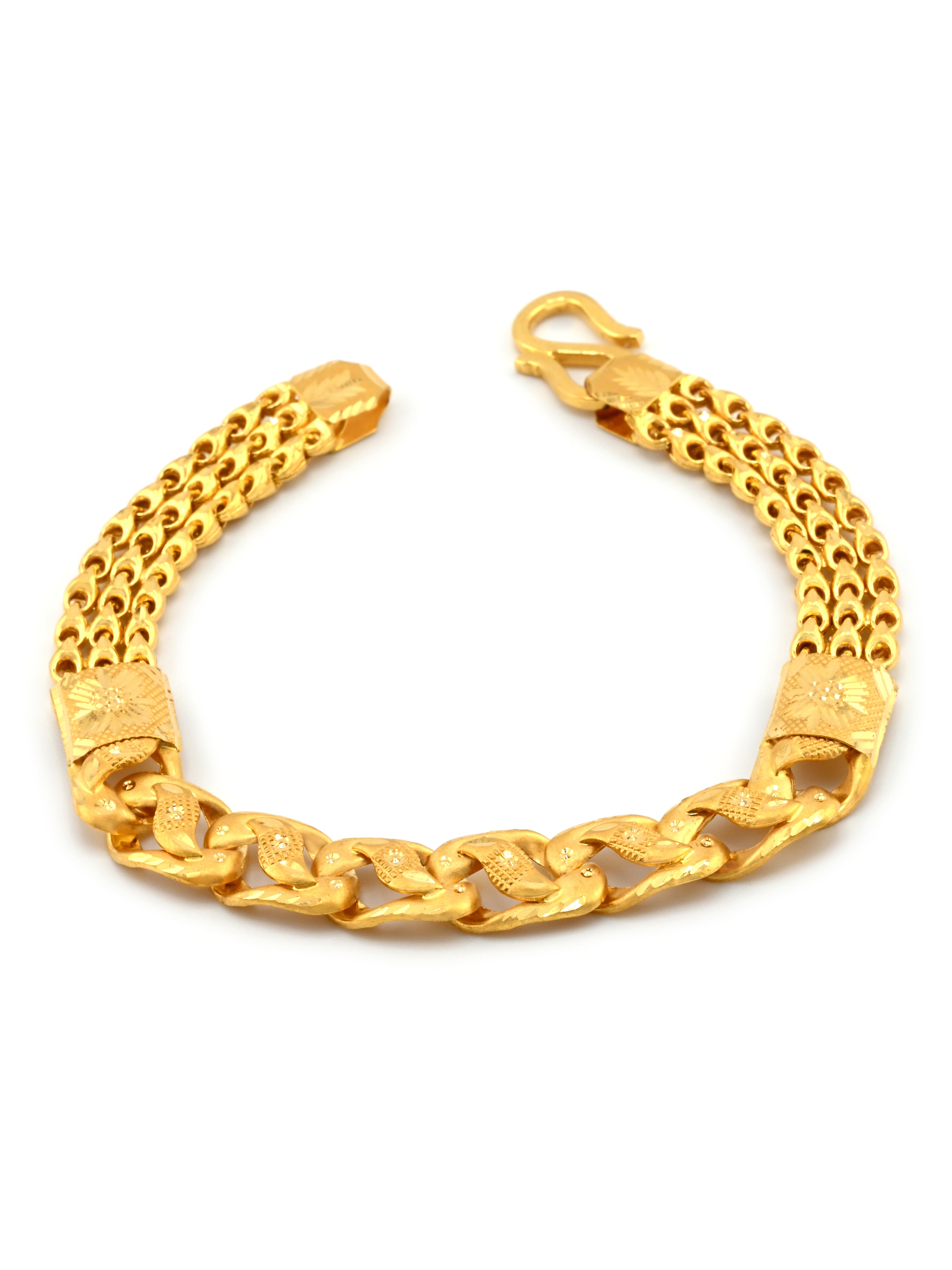 22ct Gold Mens Bracelet
