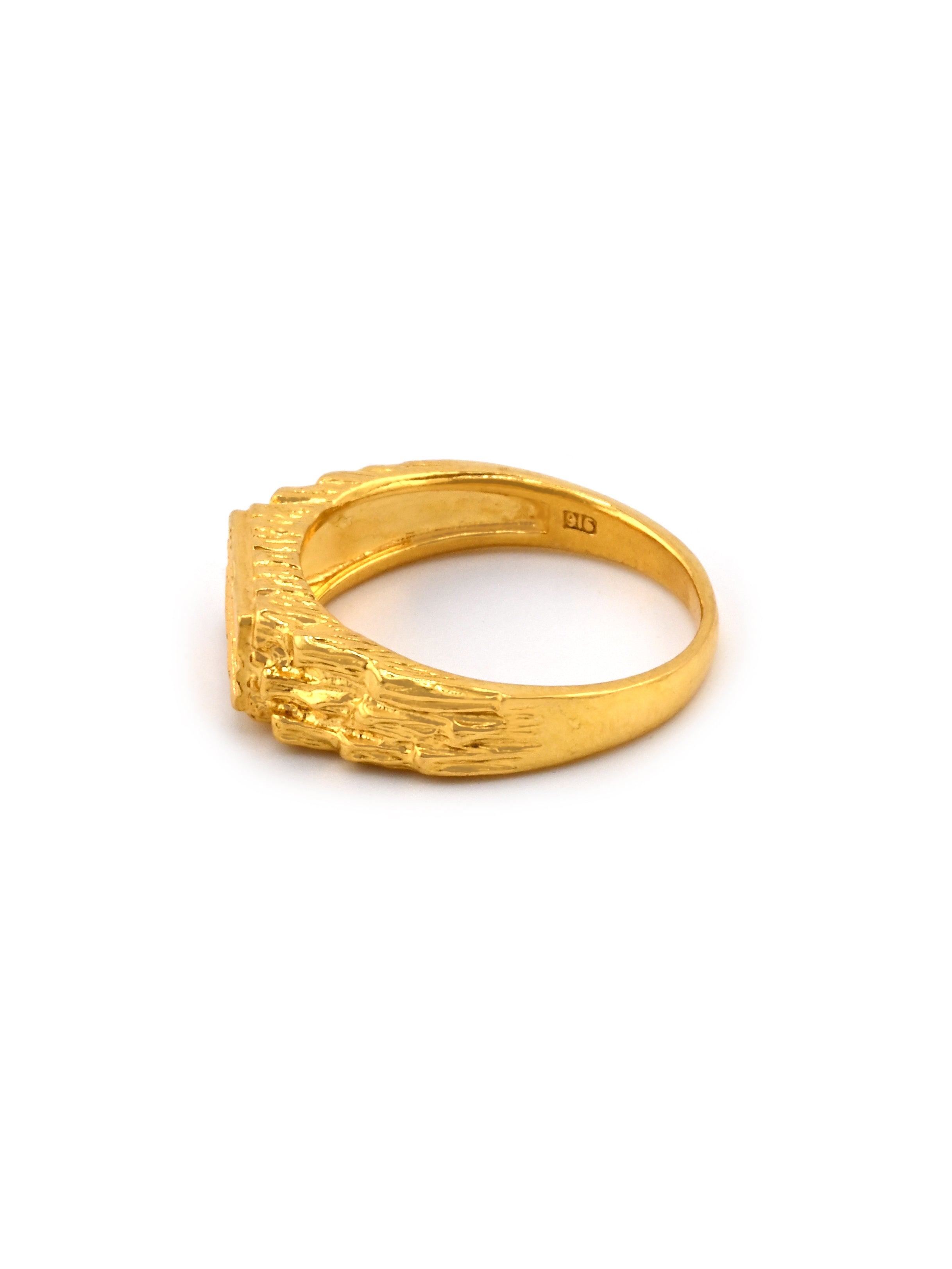 22ct Gold Mens Ring