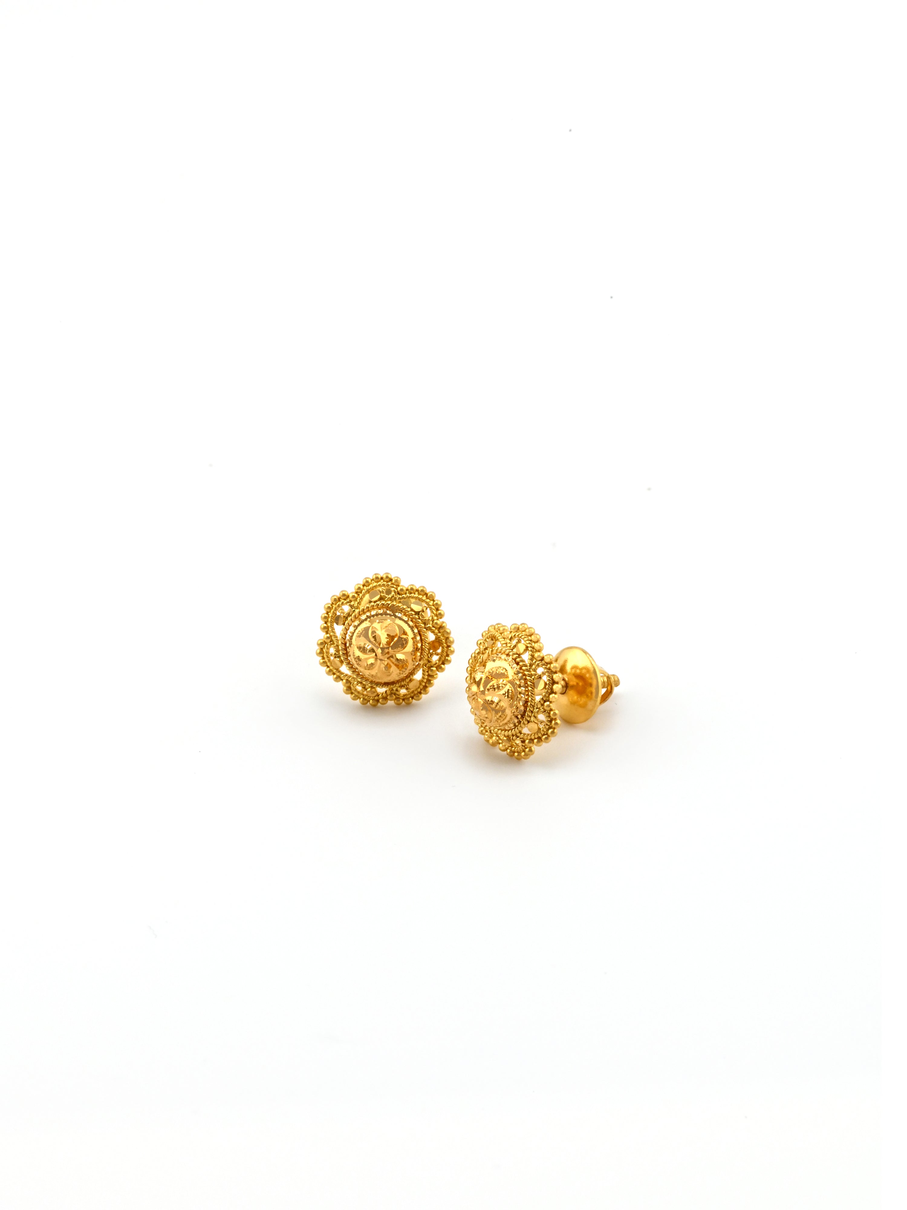 22ct Gold Filigree Tops