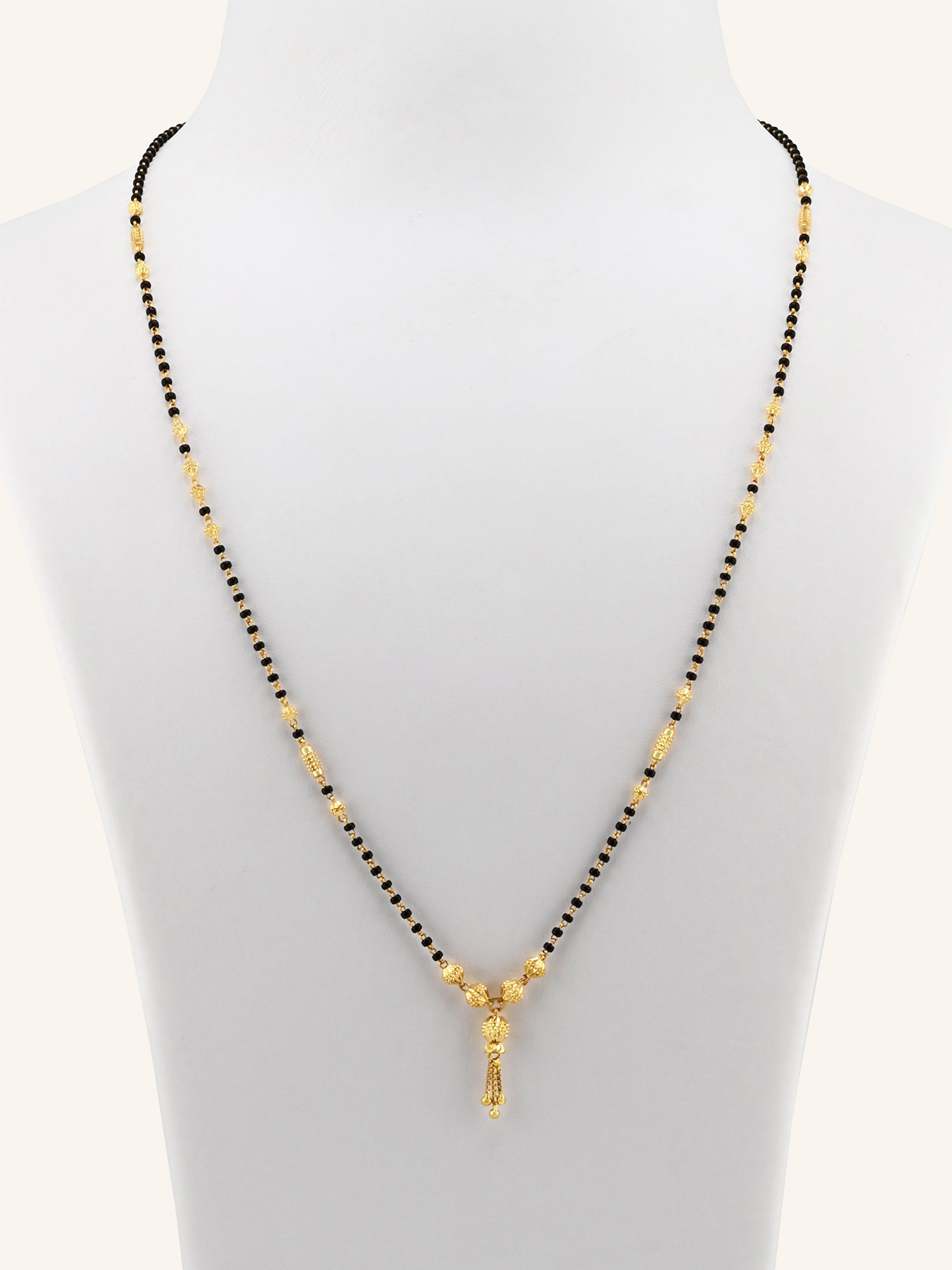 Authentic 22ct Gold Ball Long Mangal Sutra