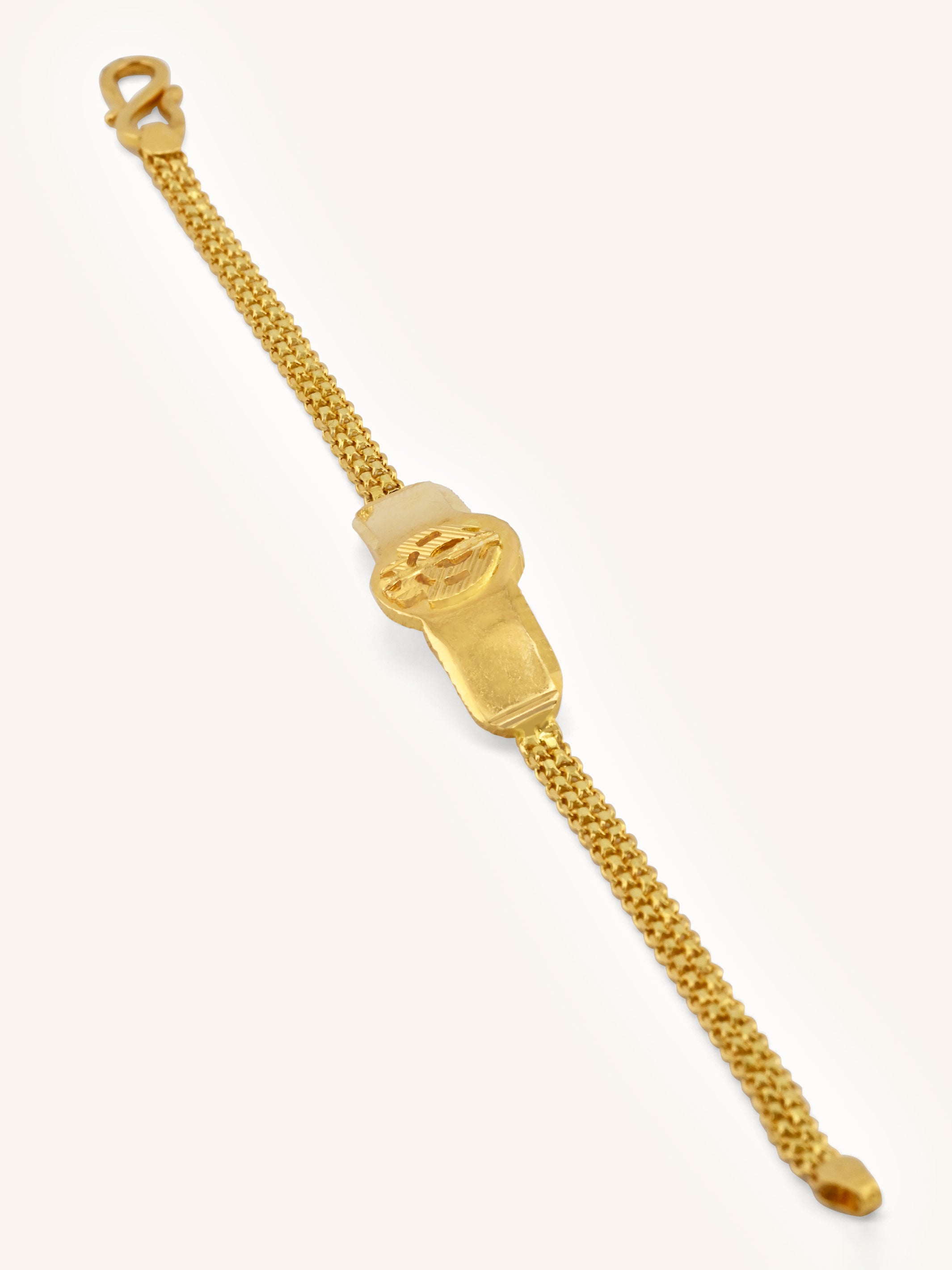Blessed 22ct Gold Baby Bracelet
