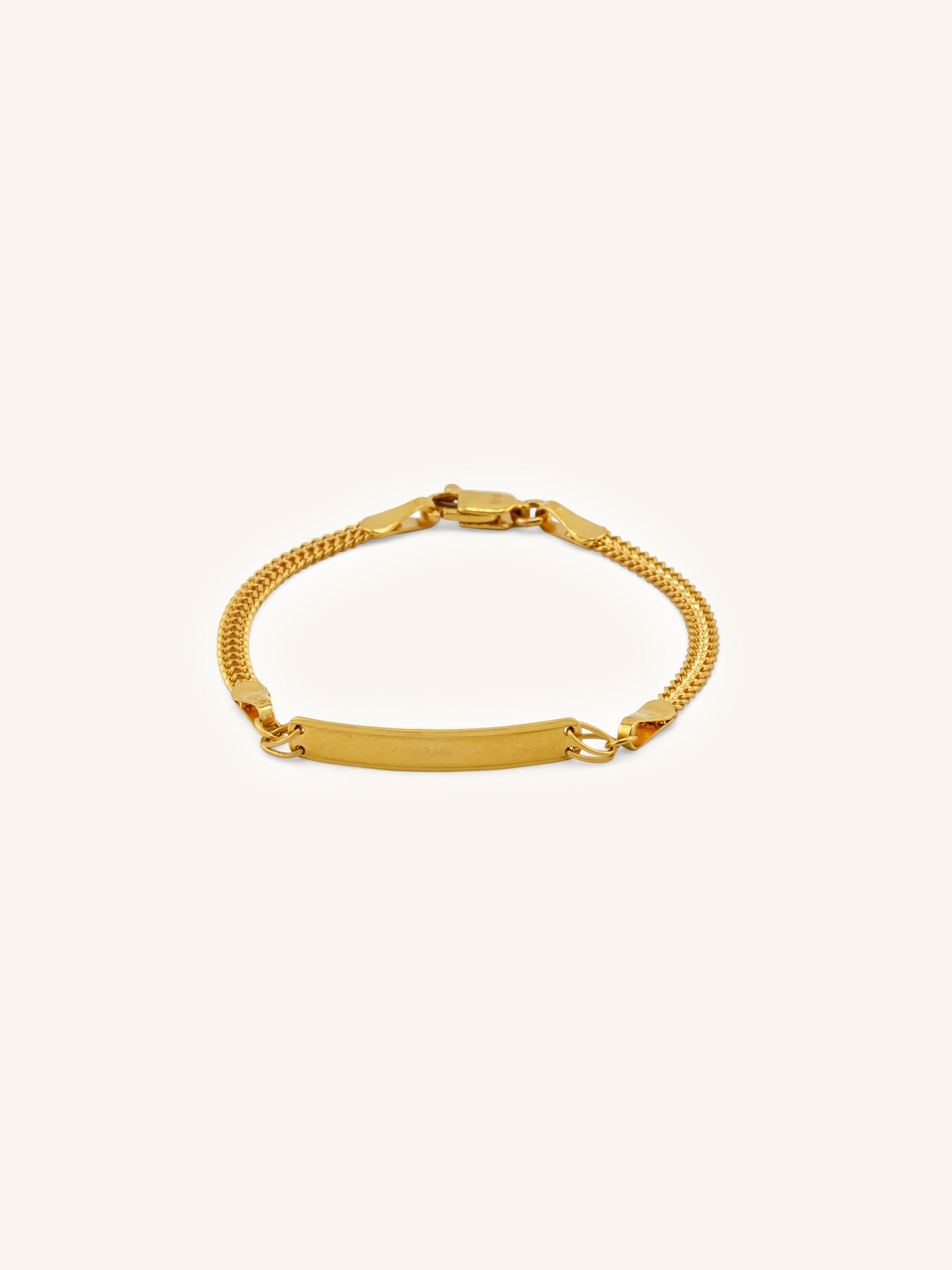Cherished 22ct Gold Baby Bracelet