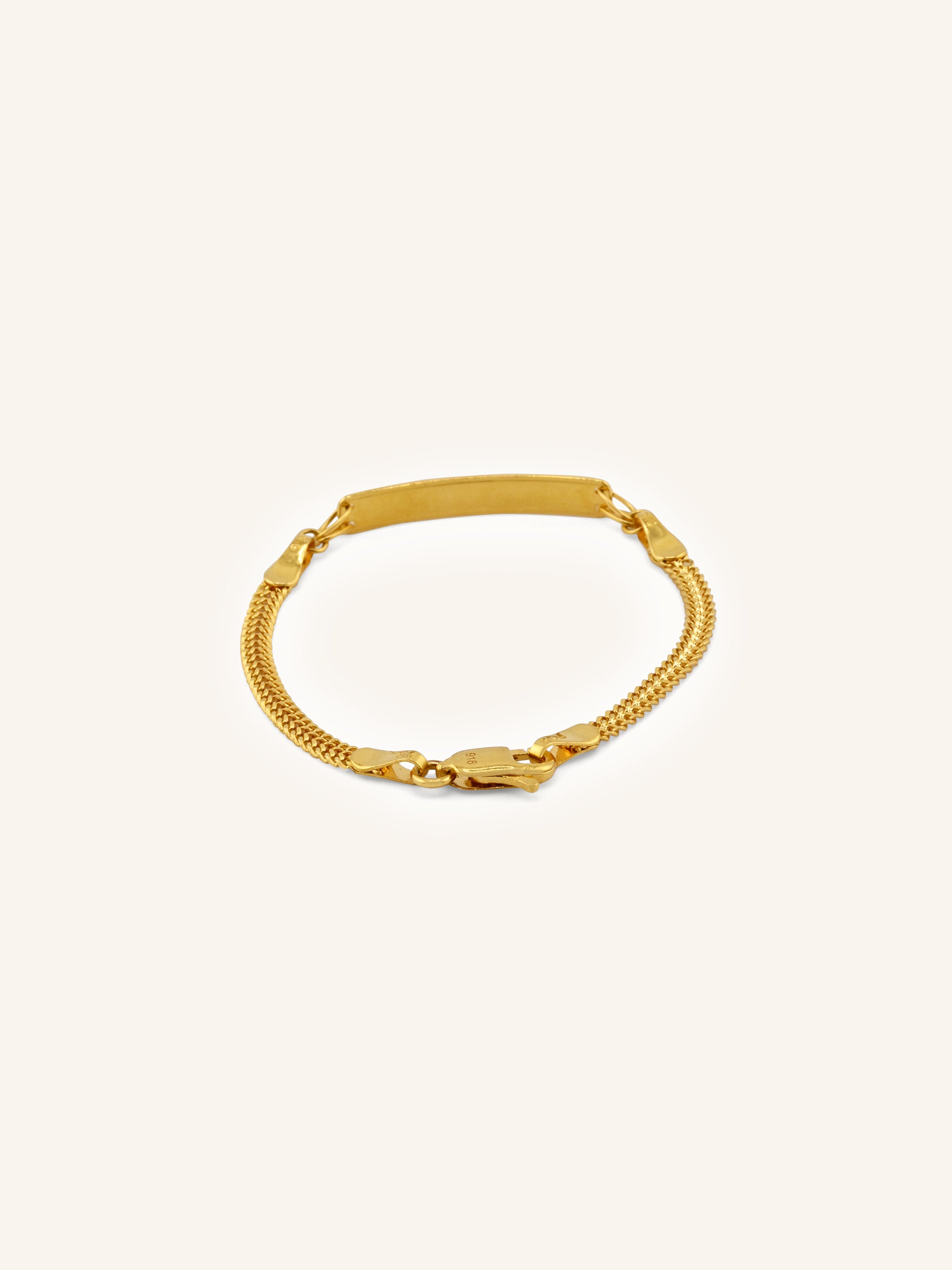 Cherished 22ct Gold Baby Bracelet