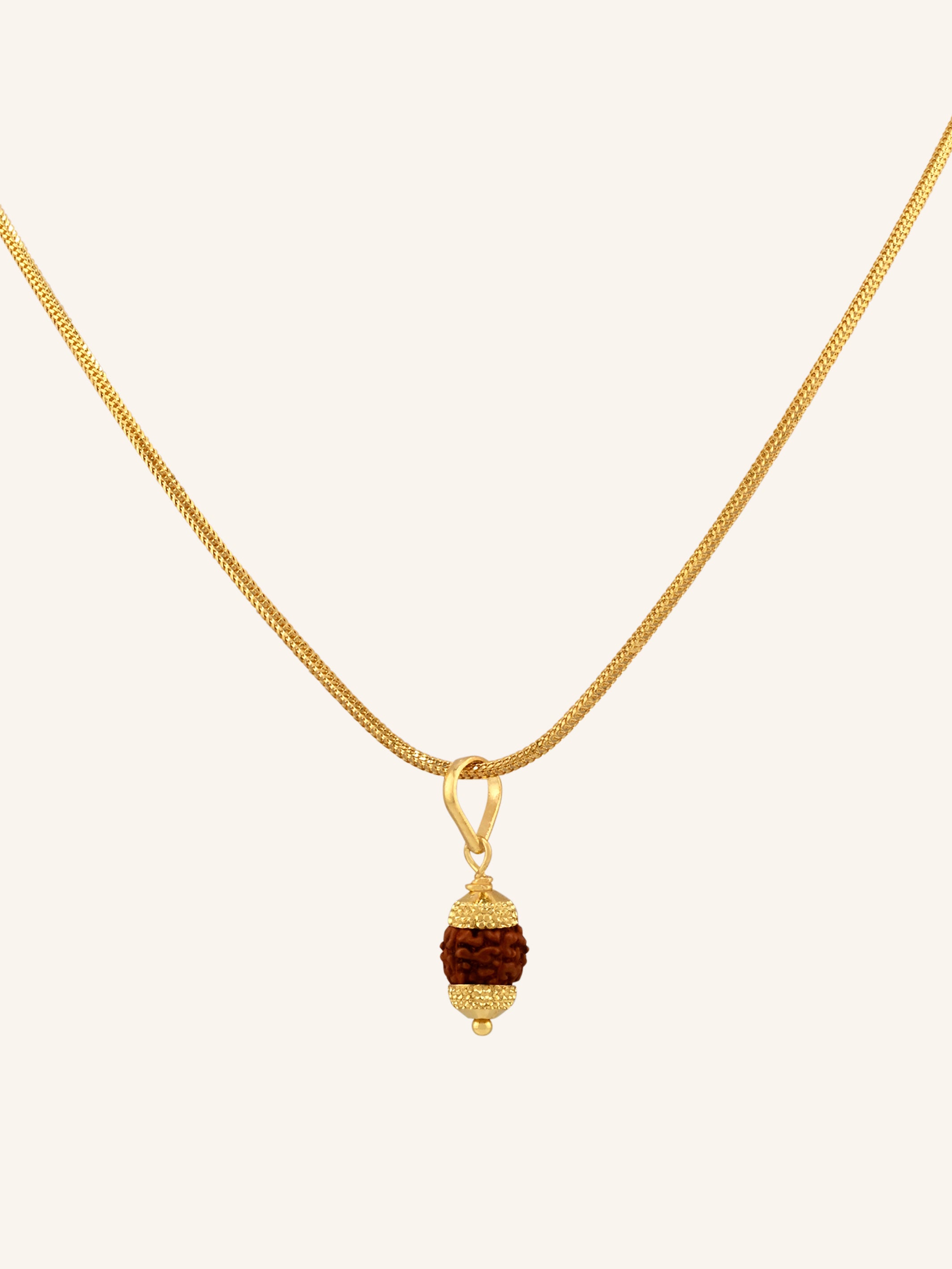 22ct Gold Rudraksh Pendant