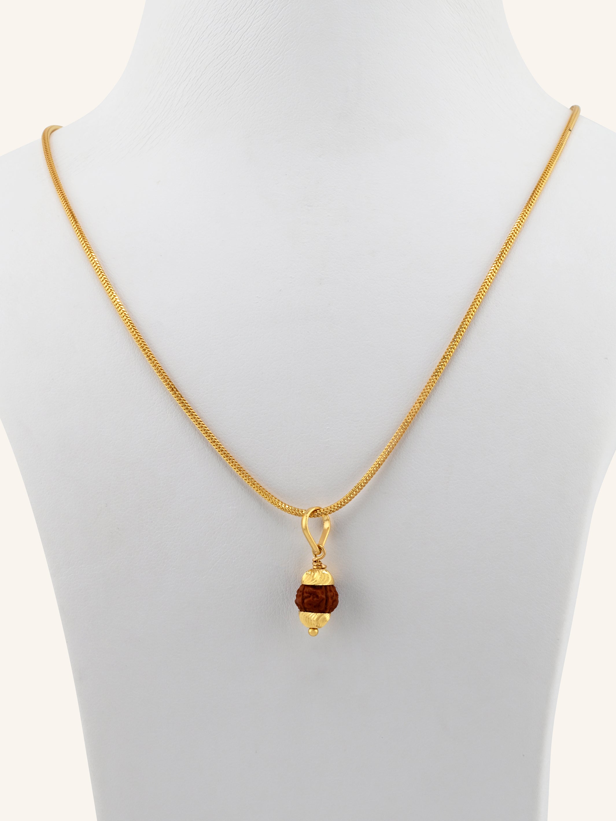 22ct Gold Rudraksh Pendant
