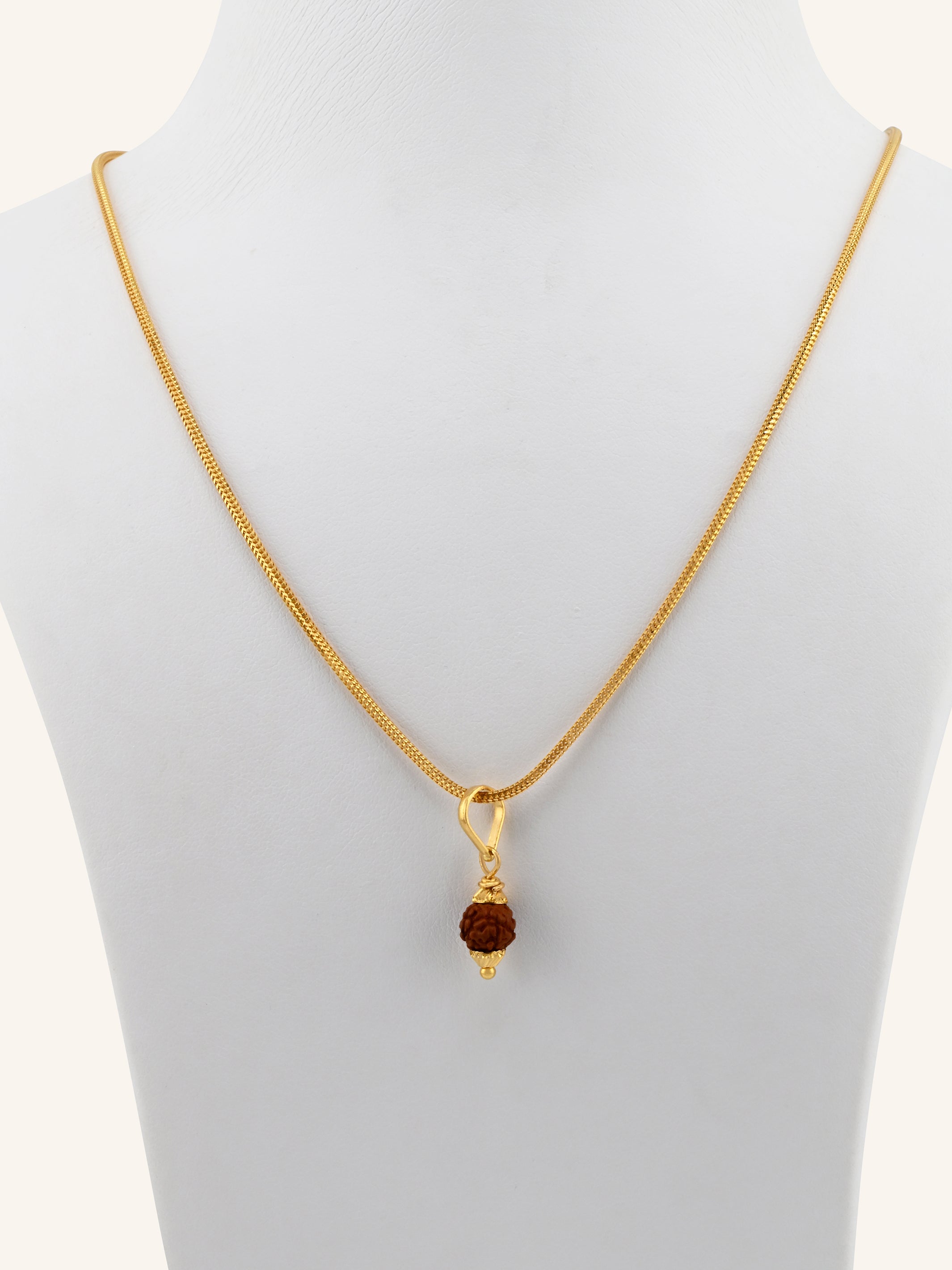 22ct Gold Rudraksh Pendant